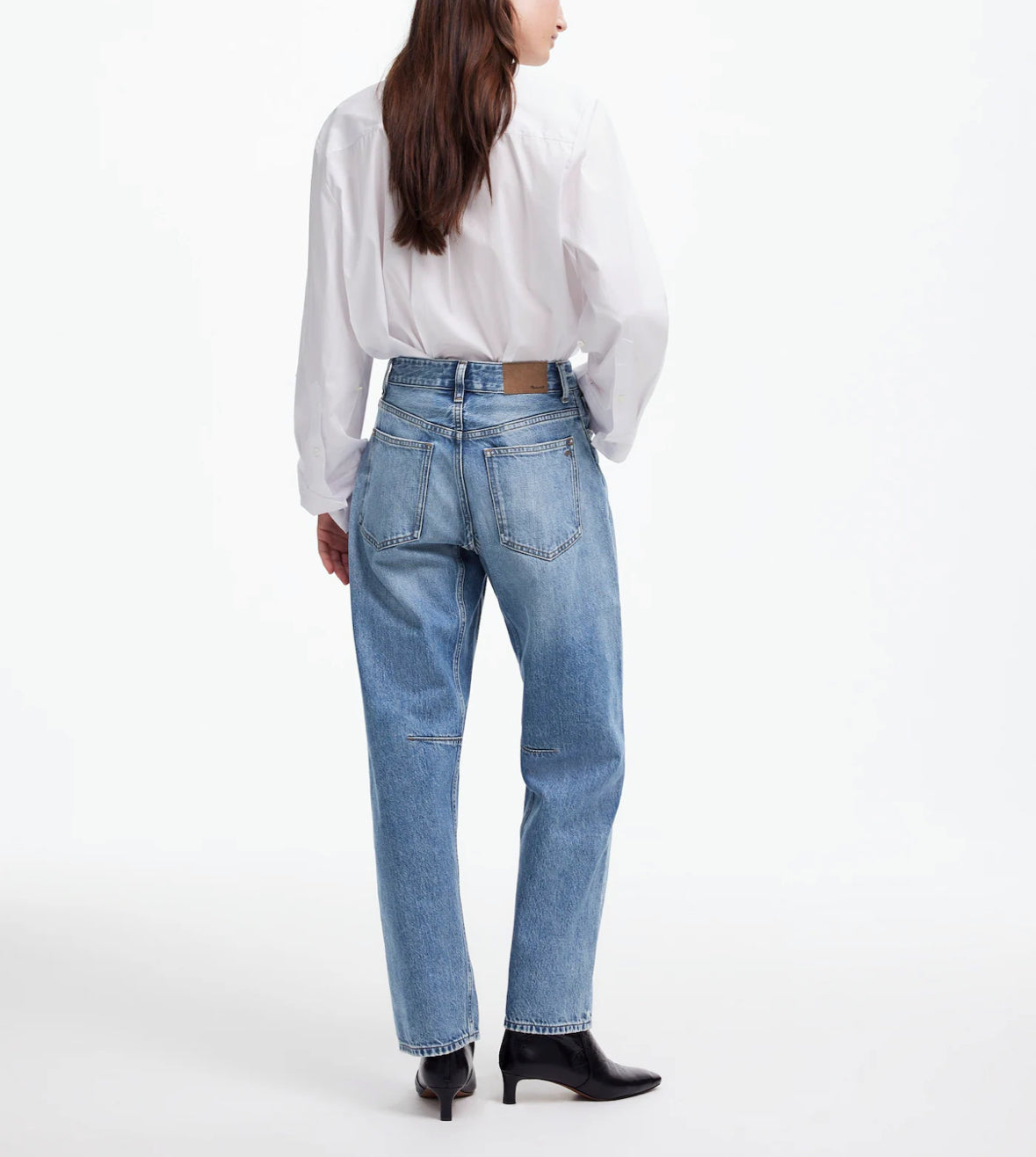 Madewell The Darted Barrel Leg Jean