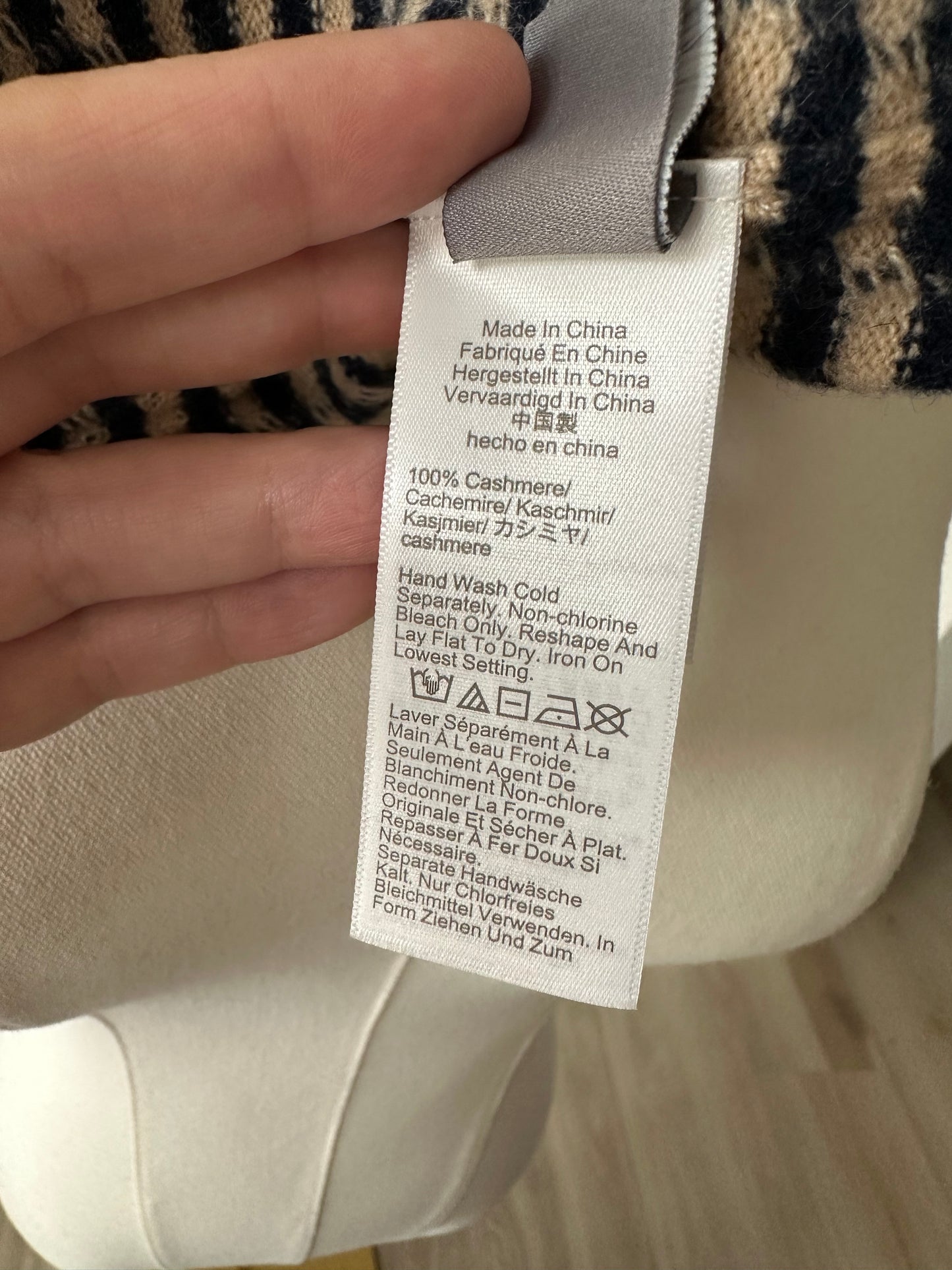 J.Crew cashmere vest. Size medium. NWT