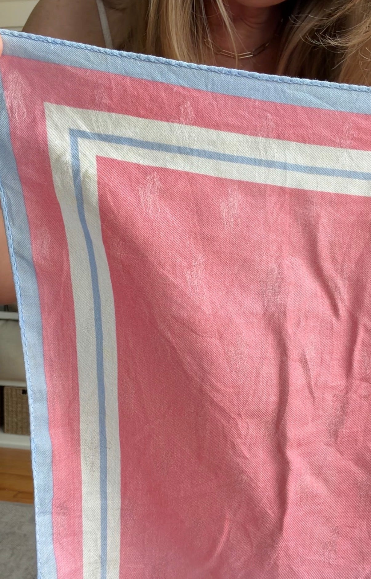 #7 Vintage Ralph Lauren cotton scarf