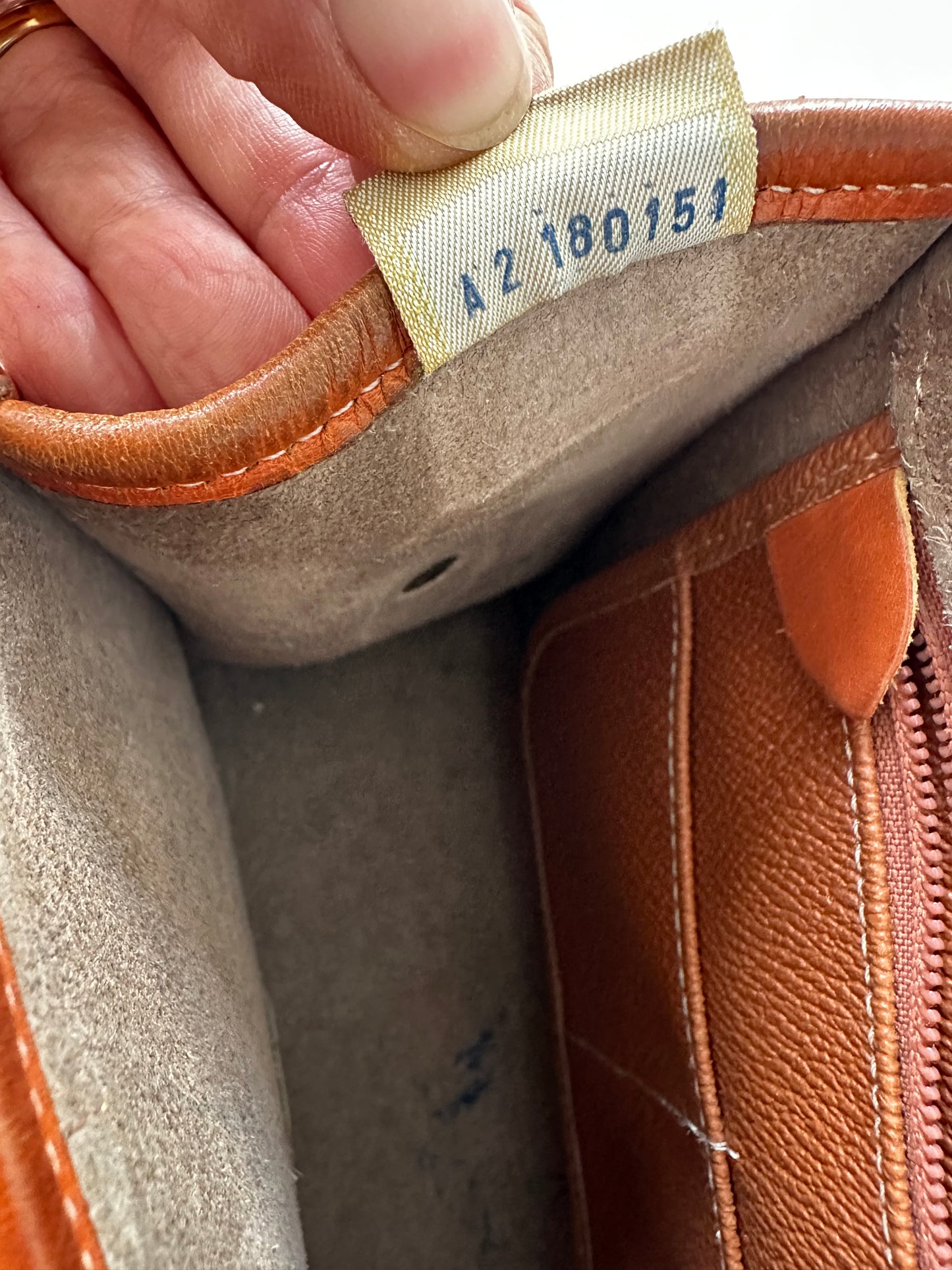 90s Dooney and Bourke Essex bag with matching coin pouch