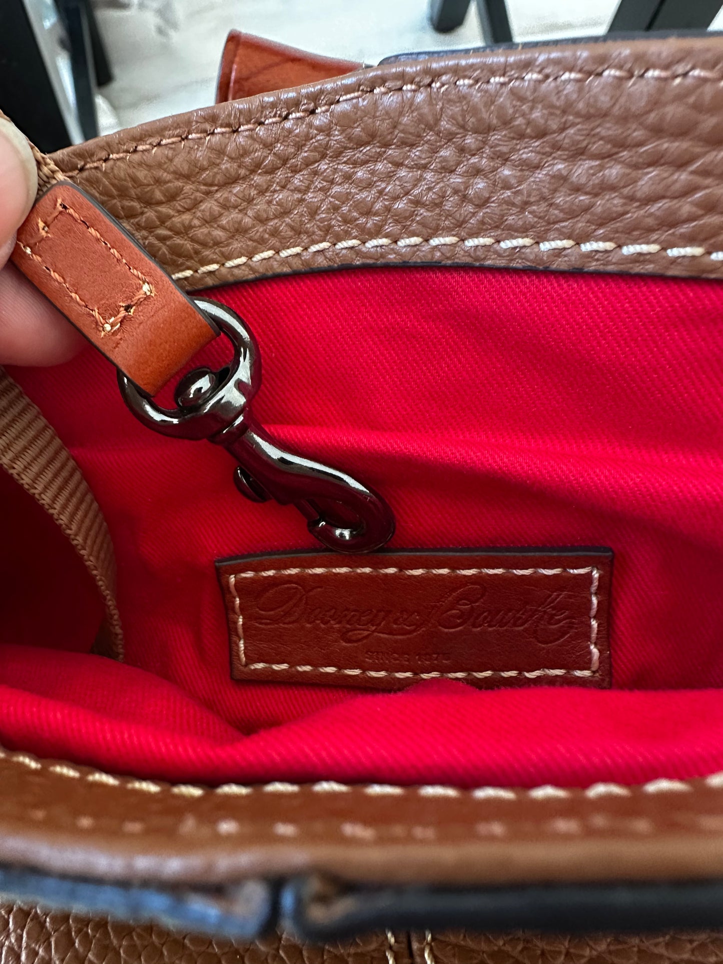 Dooney and Bourke Pebble Grain Toggle Crossbody
