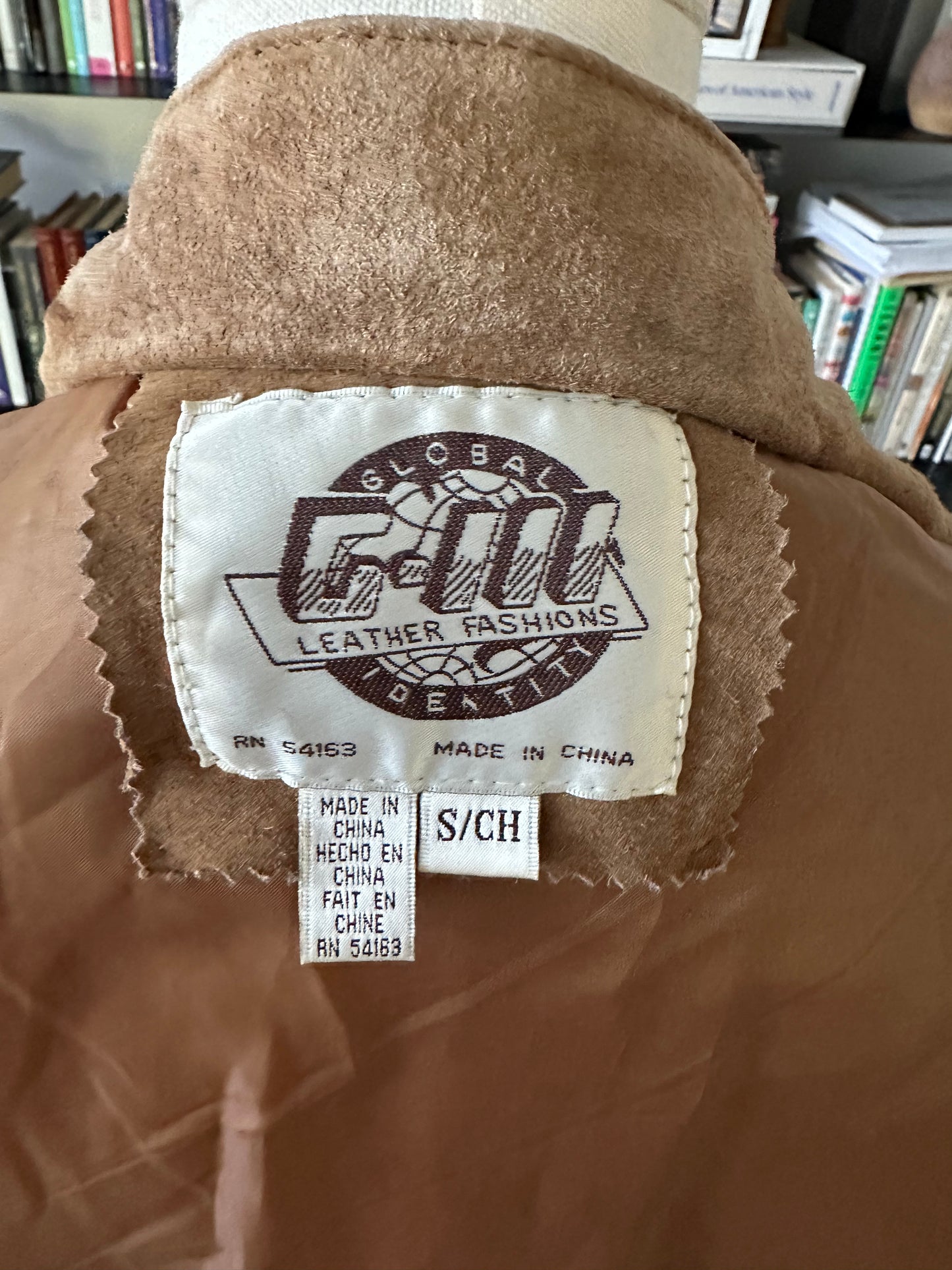 90s G111 suede bomber