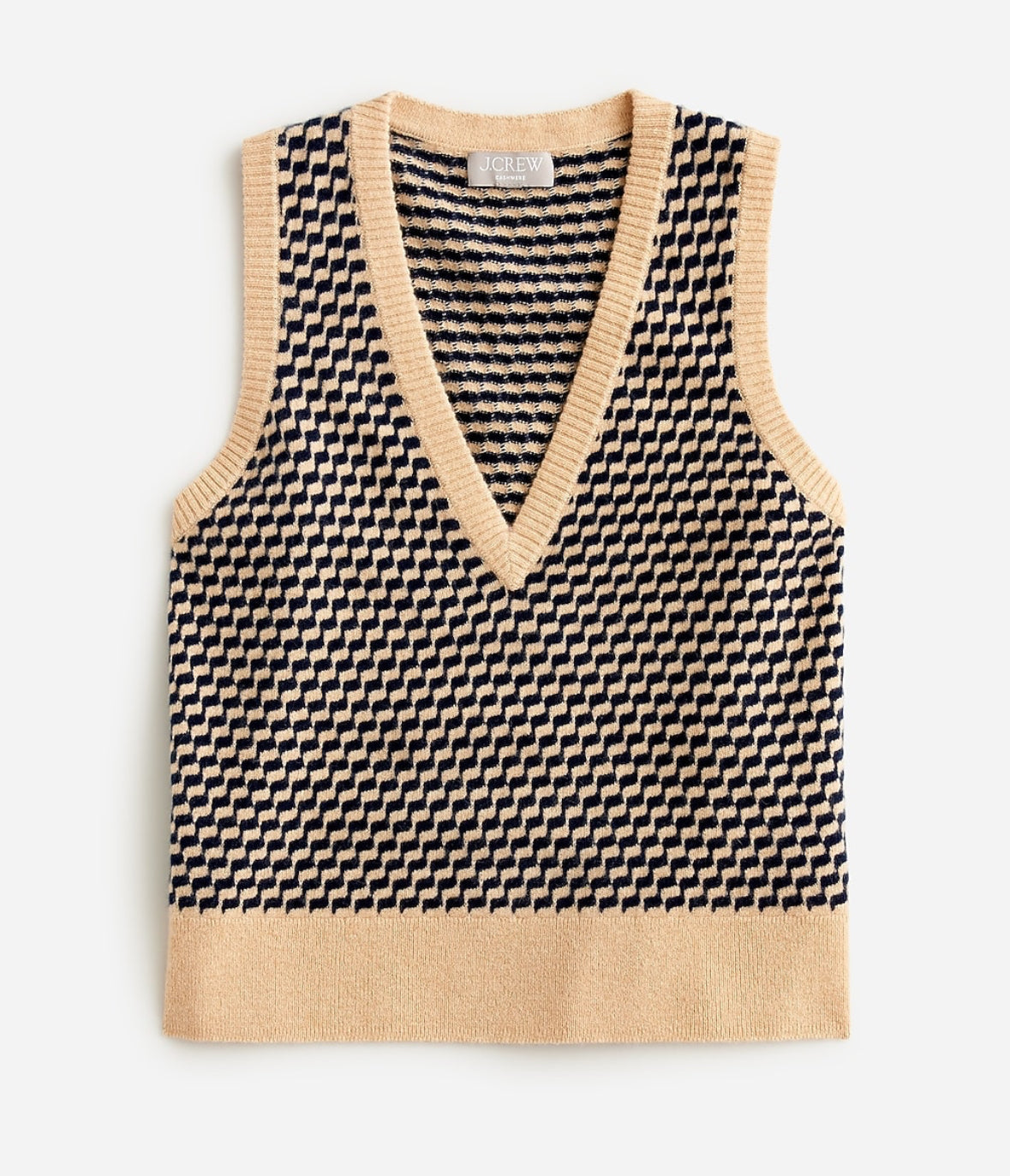 J.Crew cashmere vest. Size medium. NWT