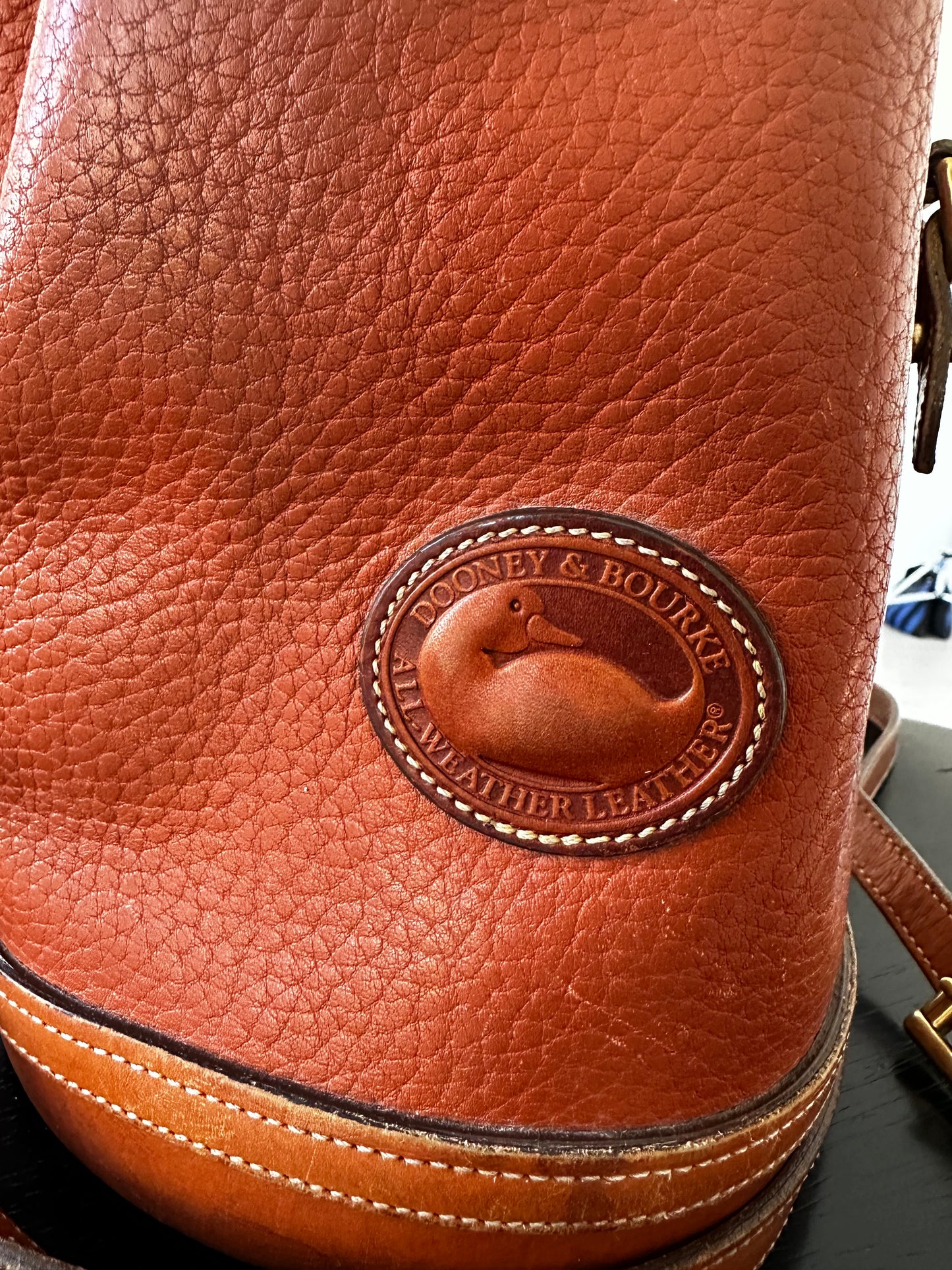 90s Dooney and Bourke mini bucket bag