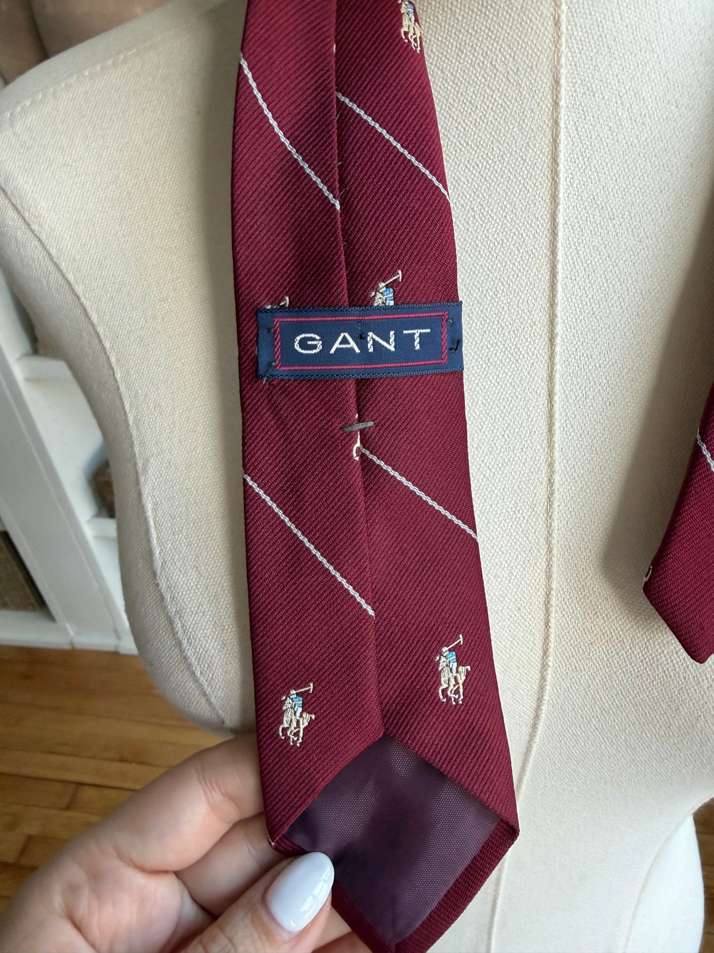 90s Gant polo tie