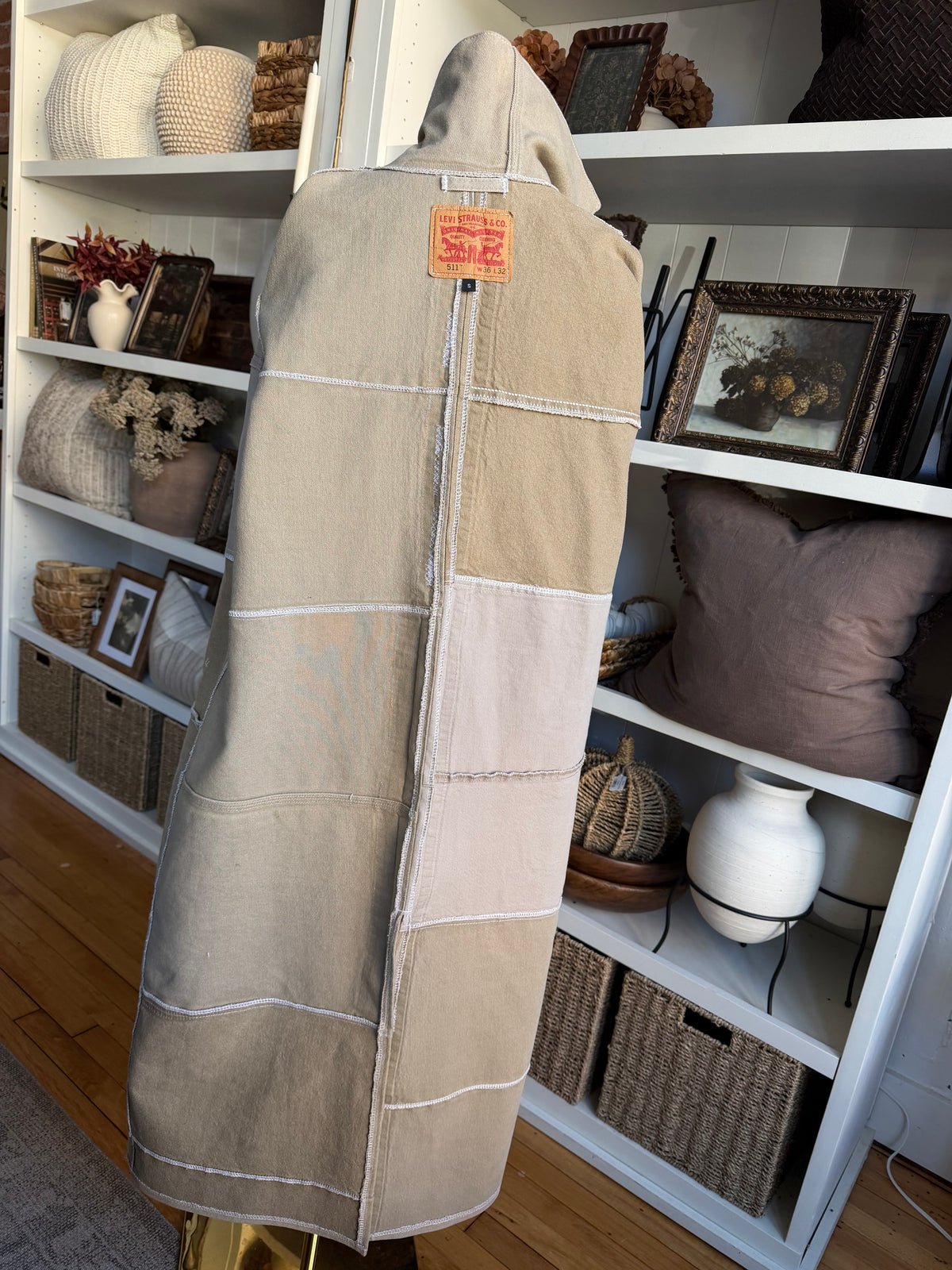 #1 Reworked denim trench. Size S