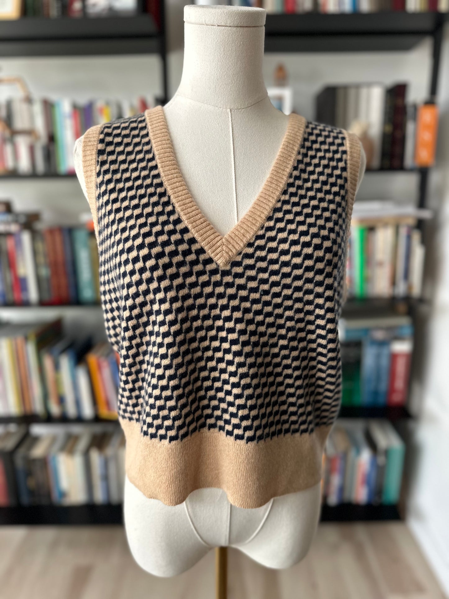 J.Crew cashmere vest. Size medium. NWT
