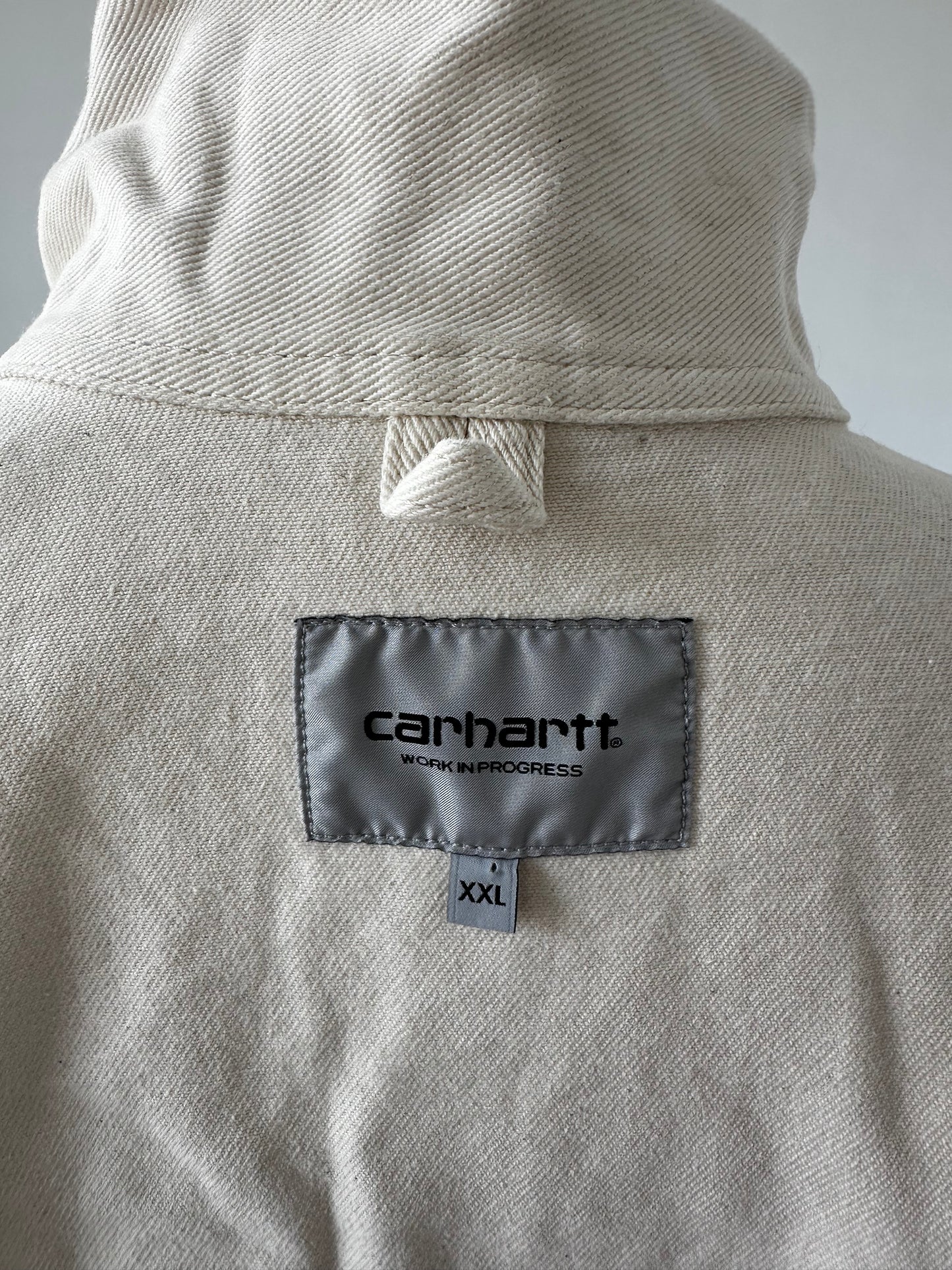 Carhartt cream chore coat