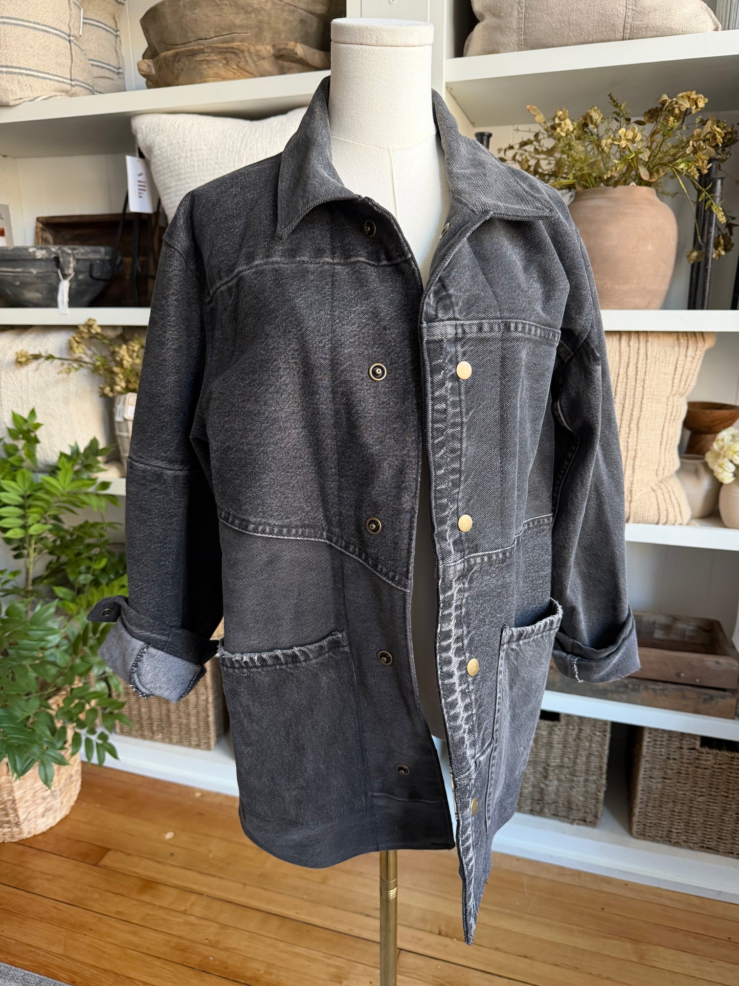 Custom made Reworked chore coat