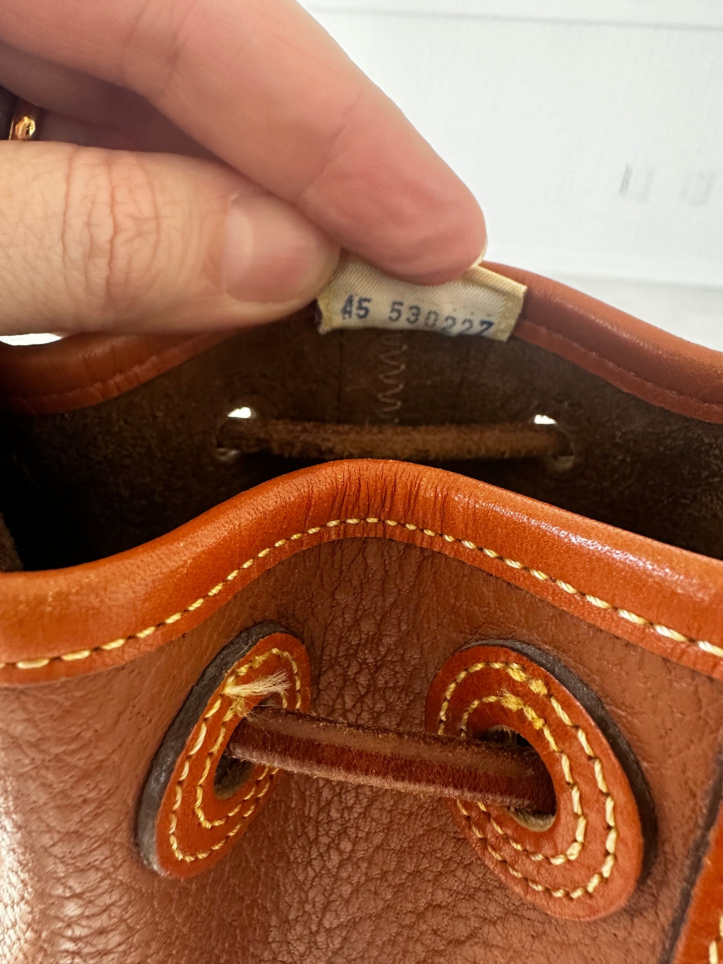 80s/90s Dooney and Bourke bucket bag