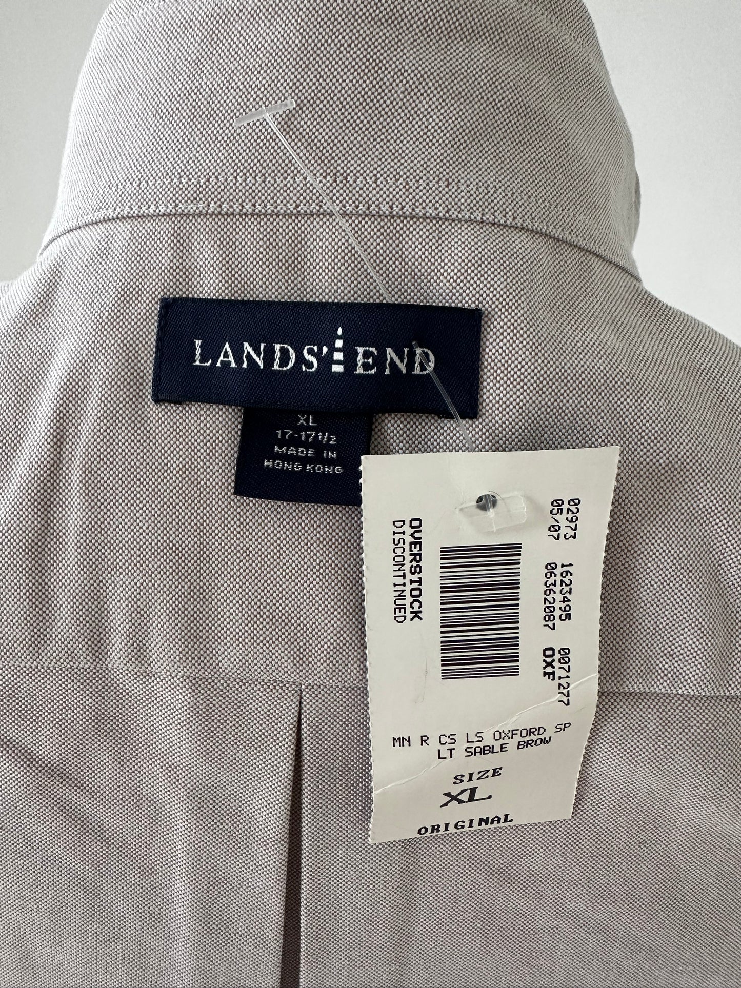 90s Deadstock Lands End Oxford