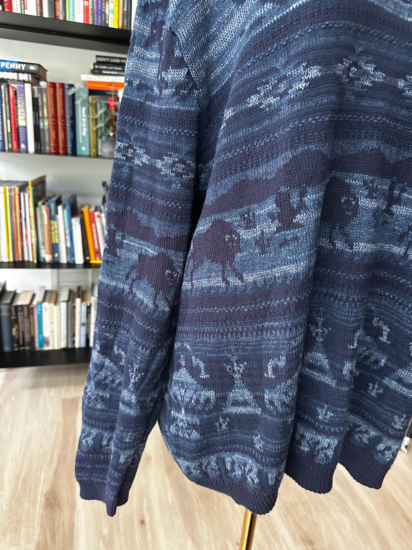 Polo Ralph Lauren cotton cowboy motif sweater