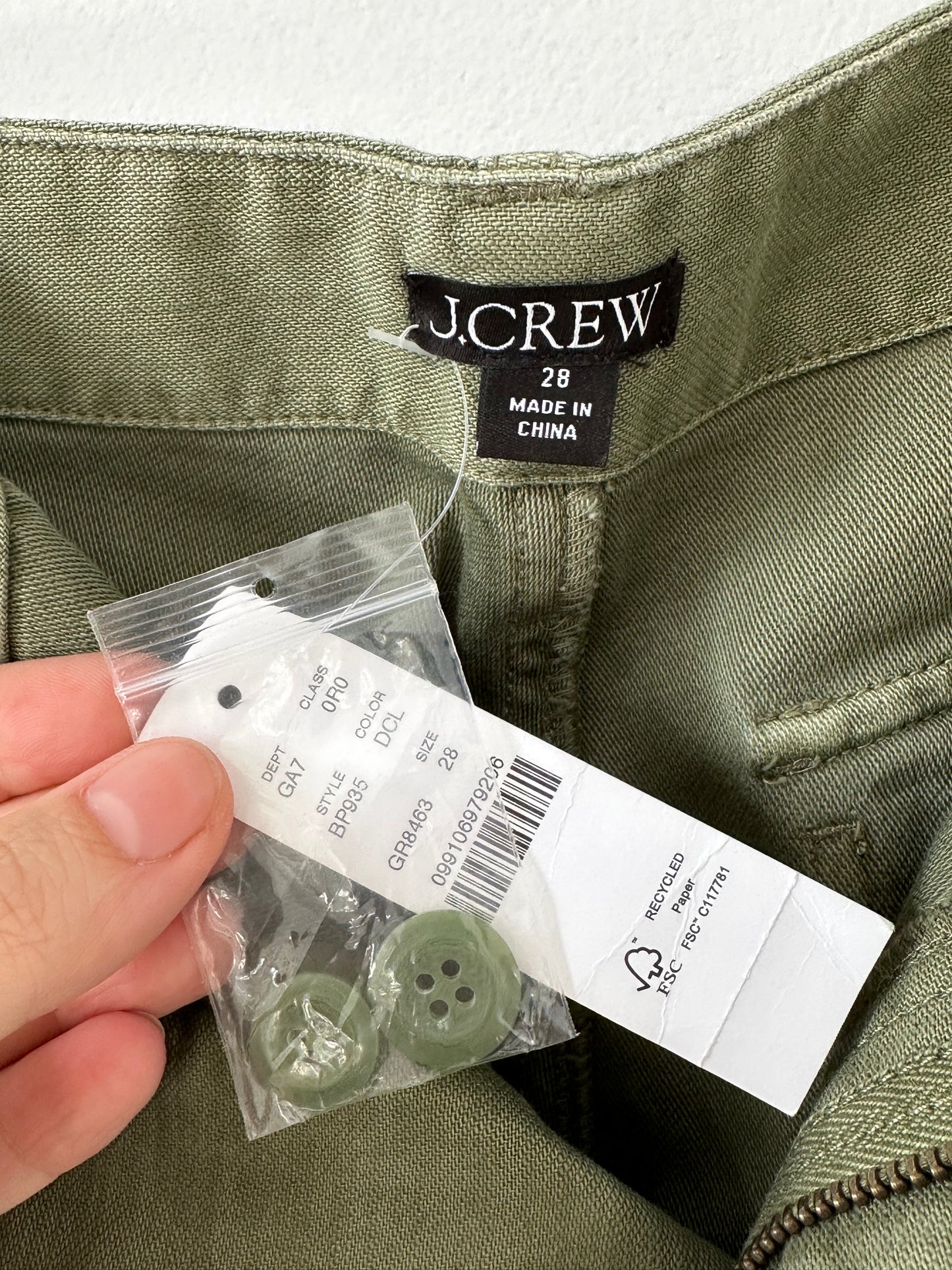 JCrew Foundry paint splatter pants