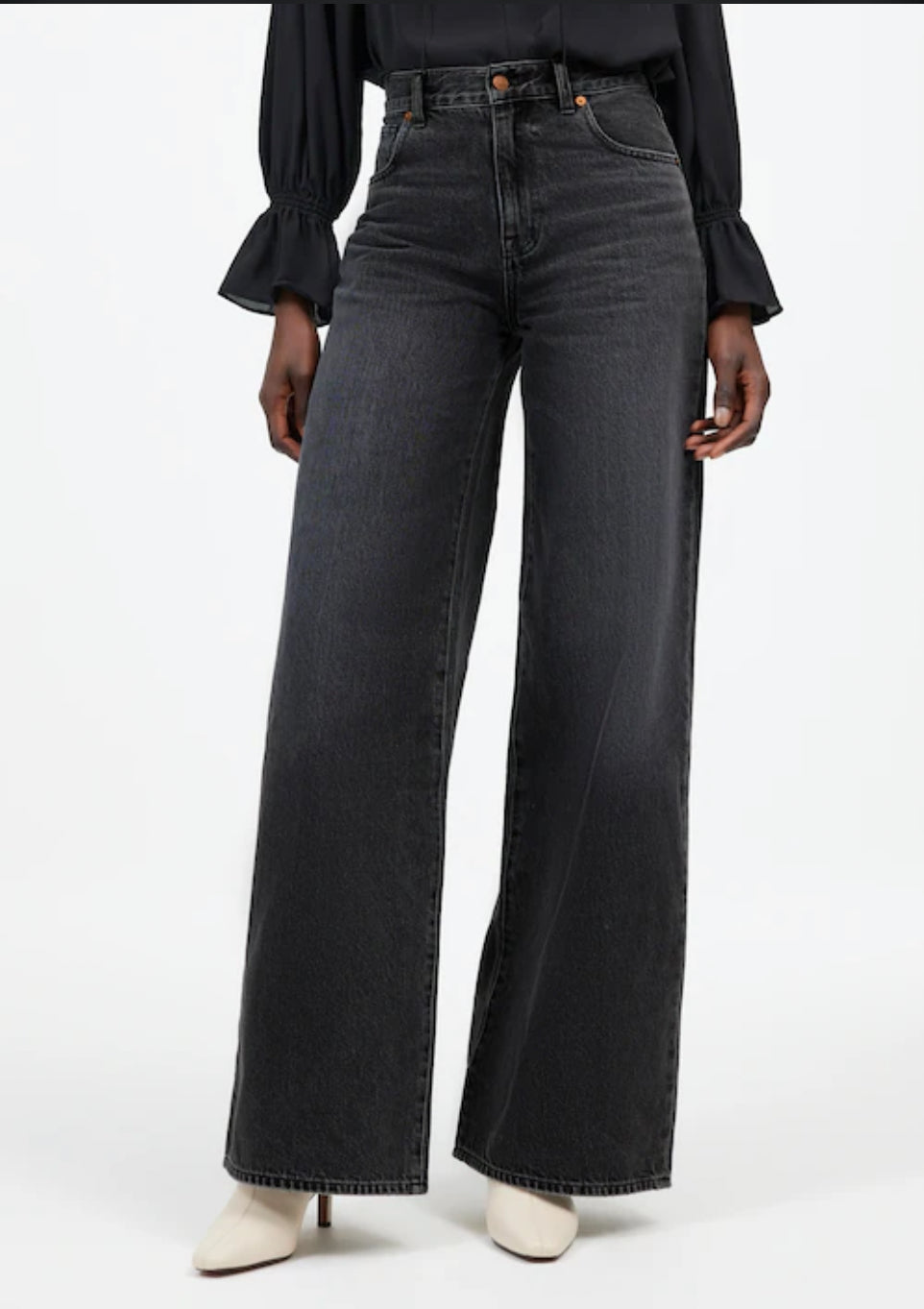Madewell Super wide leg jeans. Size 30. NWT