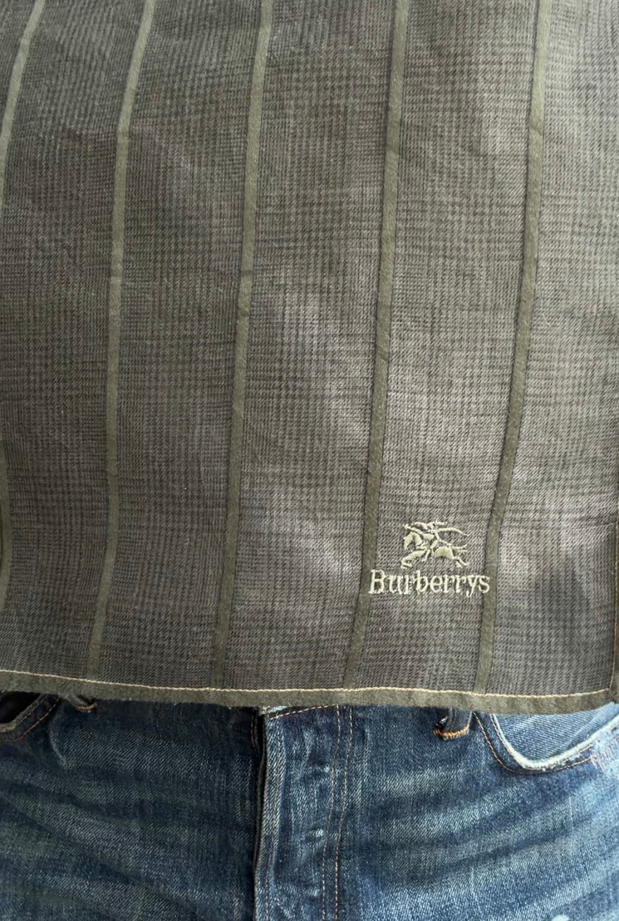 #8 Vintage Burberrys scarf