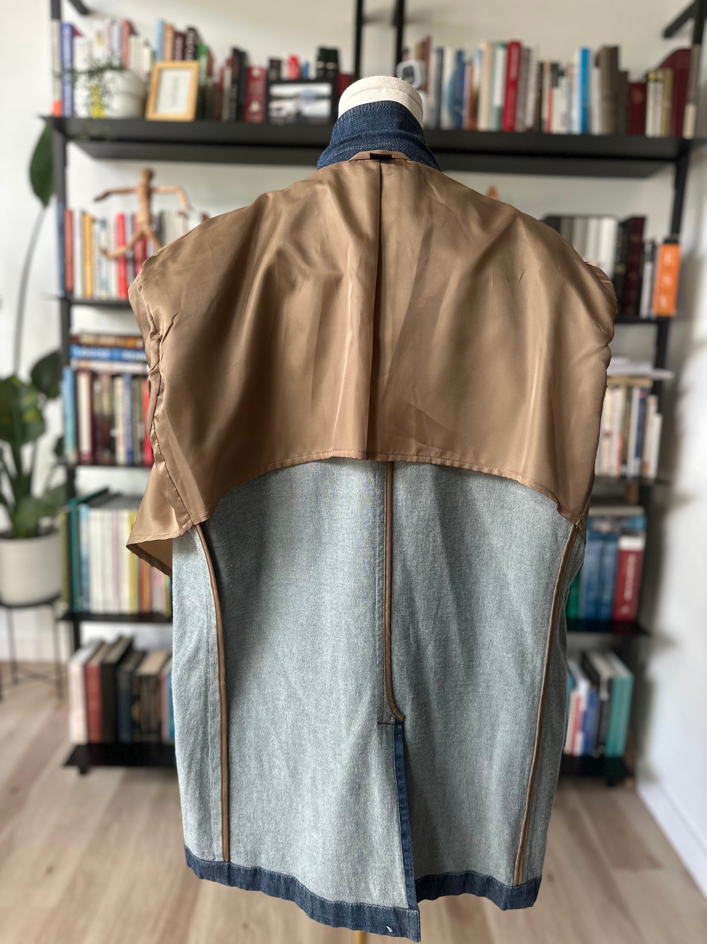 90s Paul Fredrick denim blazer