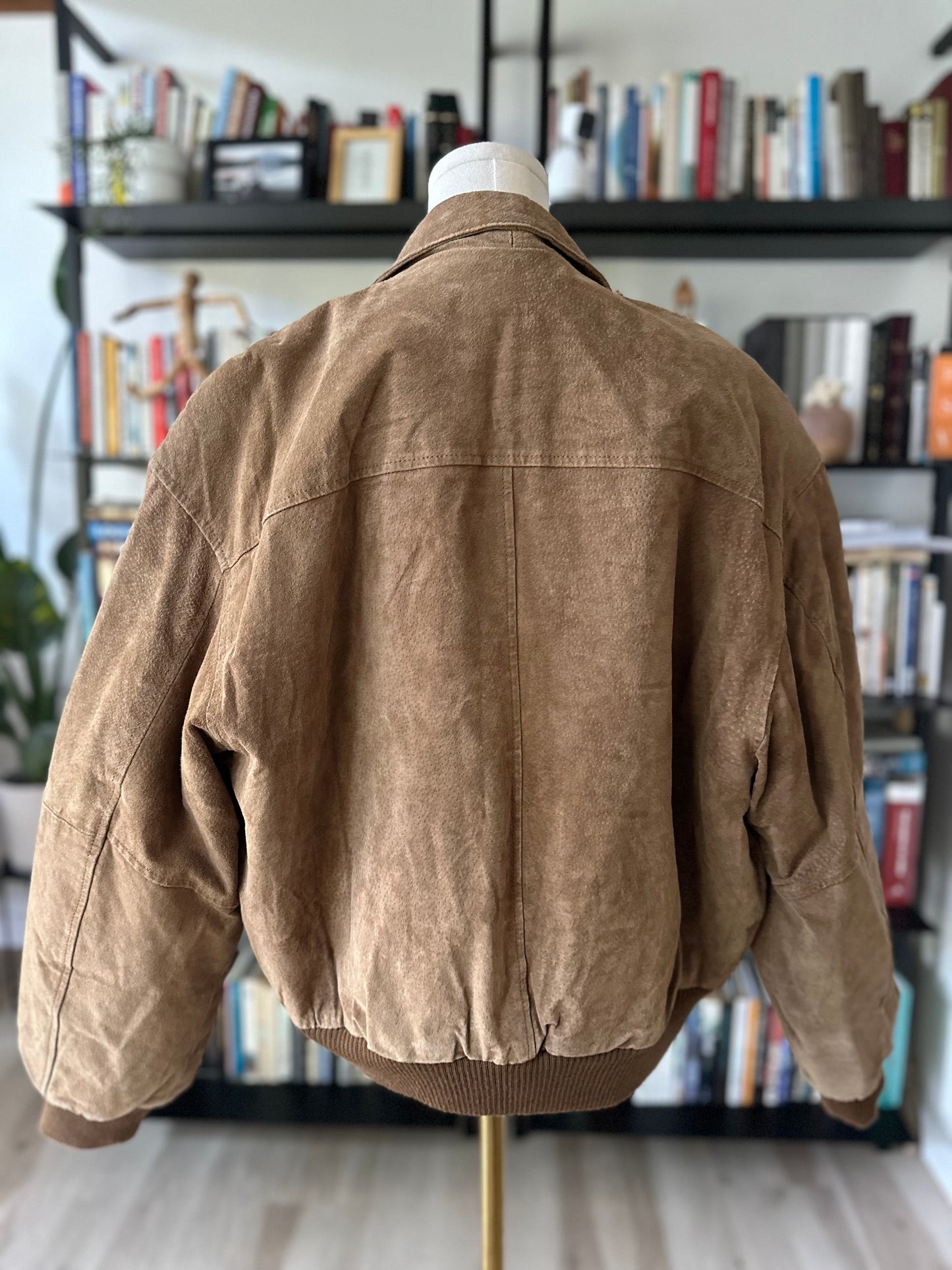 90s G111 suede bomber