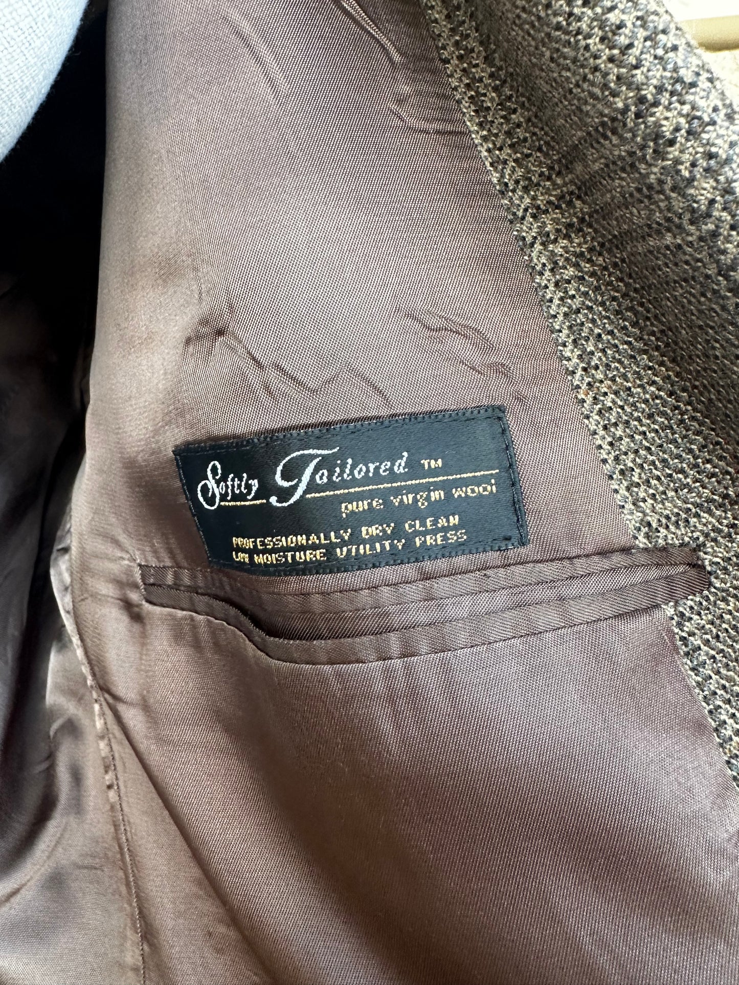 80s Hart Schaffner and Marx wool blazer. Made in the USA