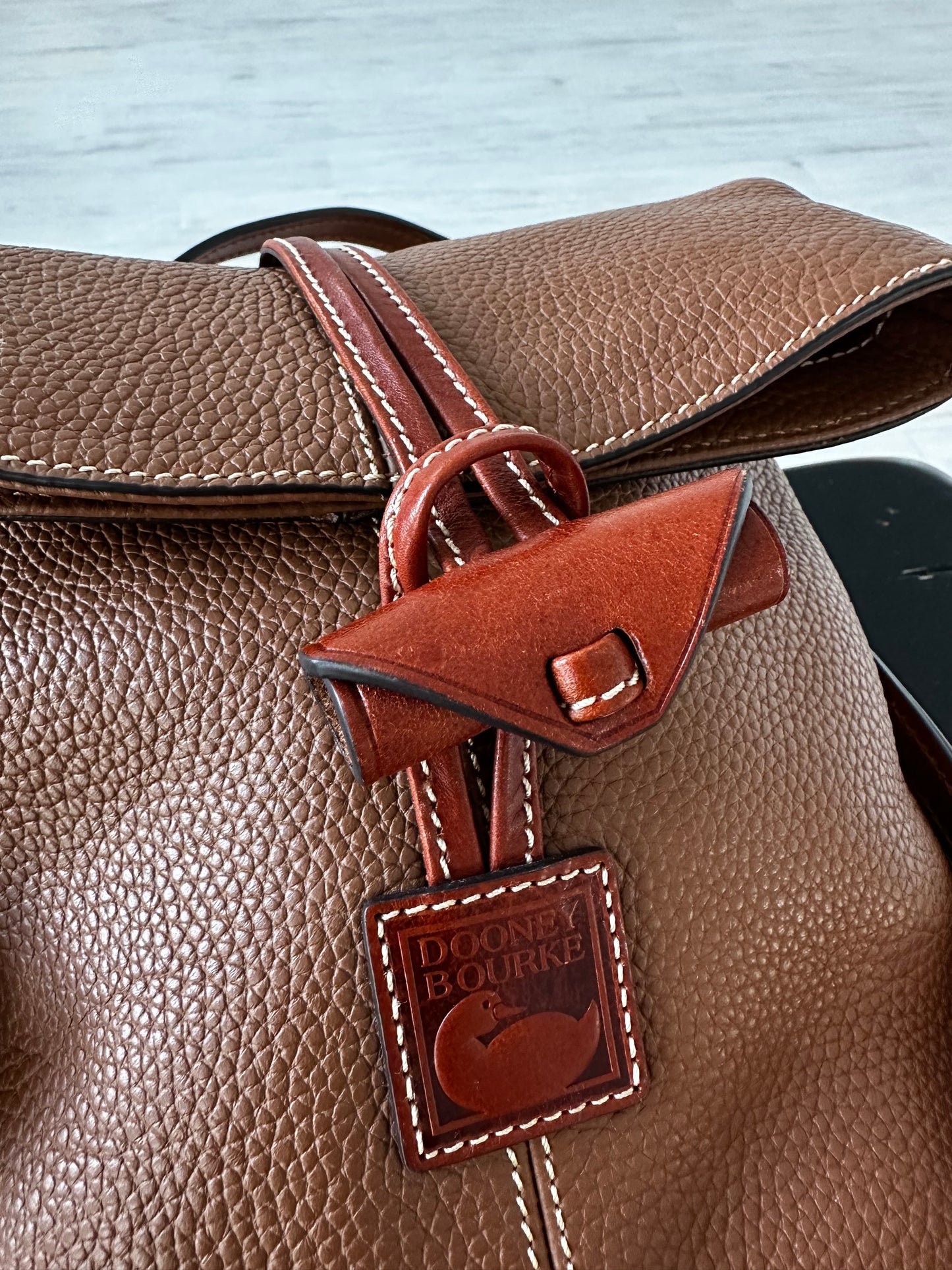 Dooney and Bourke Pebble Grain Toggle Crossbody