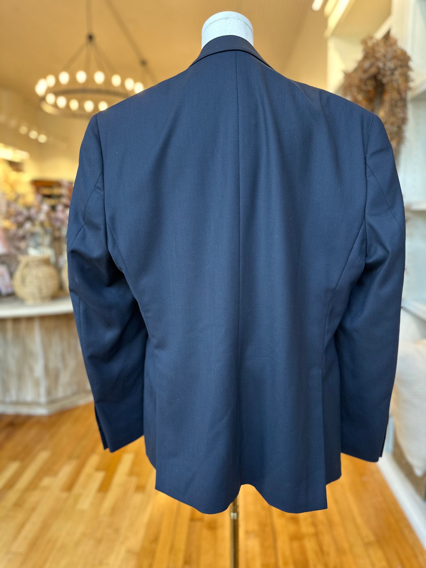 90s Joe by Joseph Abboud navy wool blazer