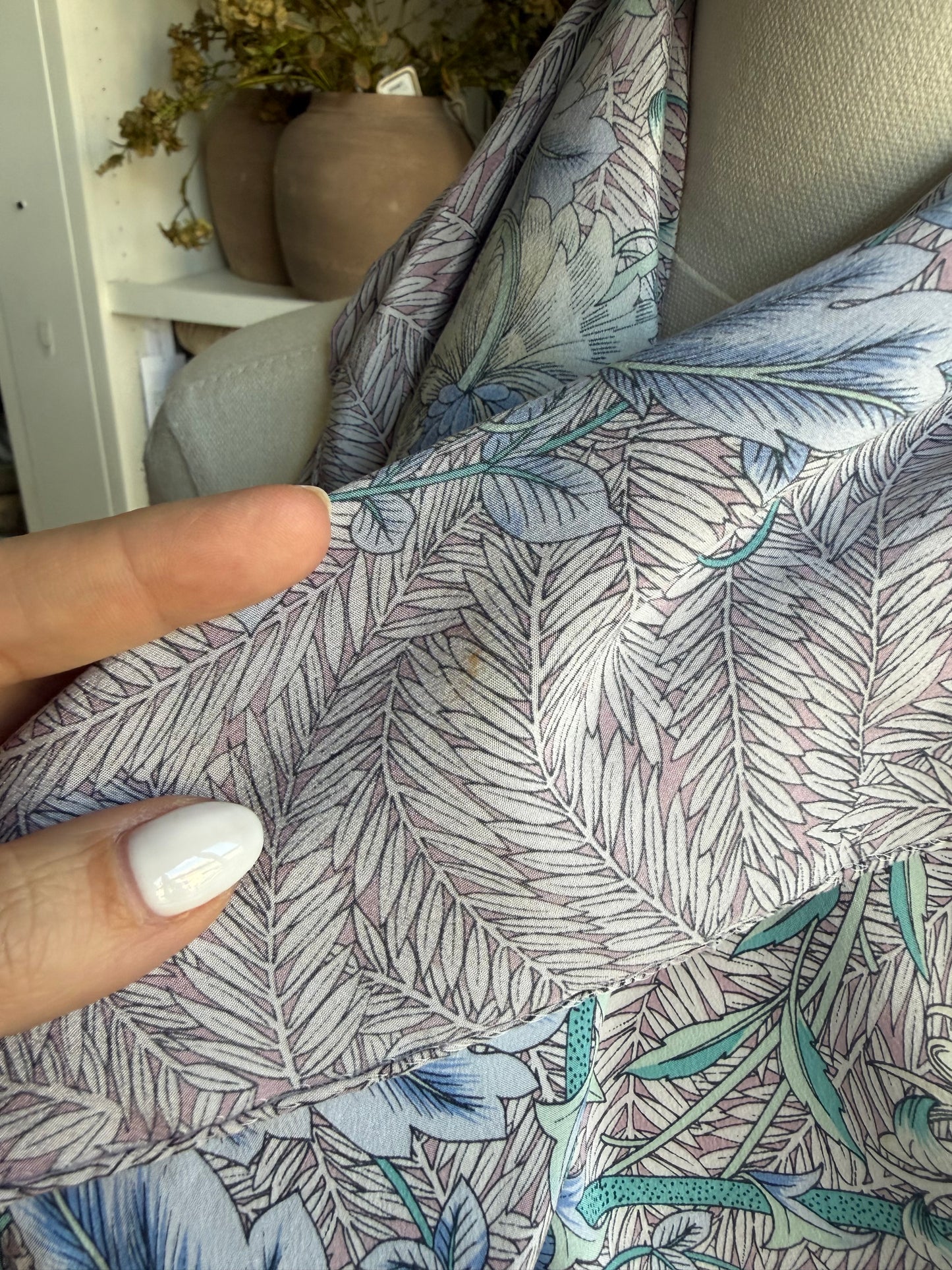 80s Ginnie Johansen silk scarf