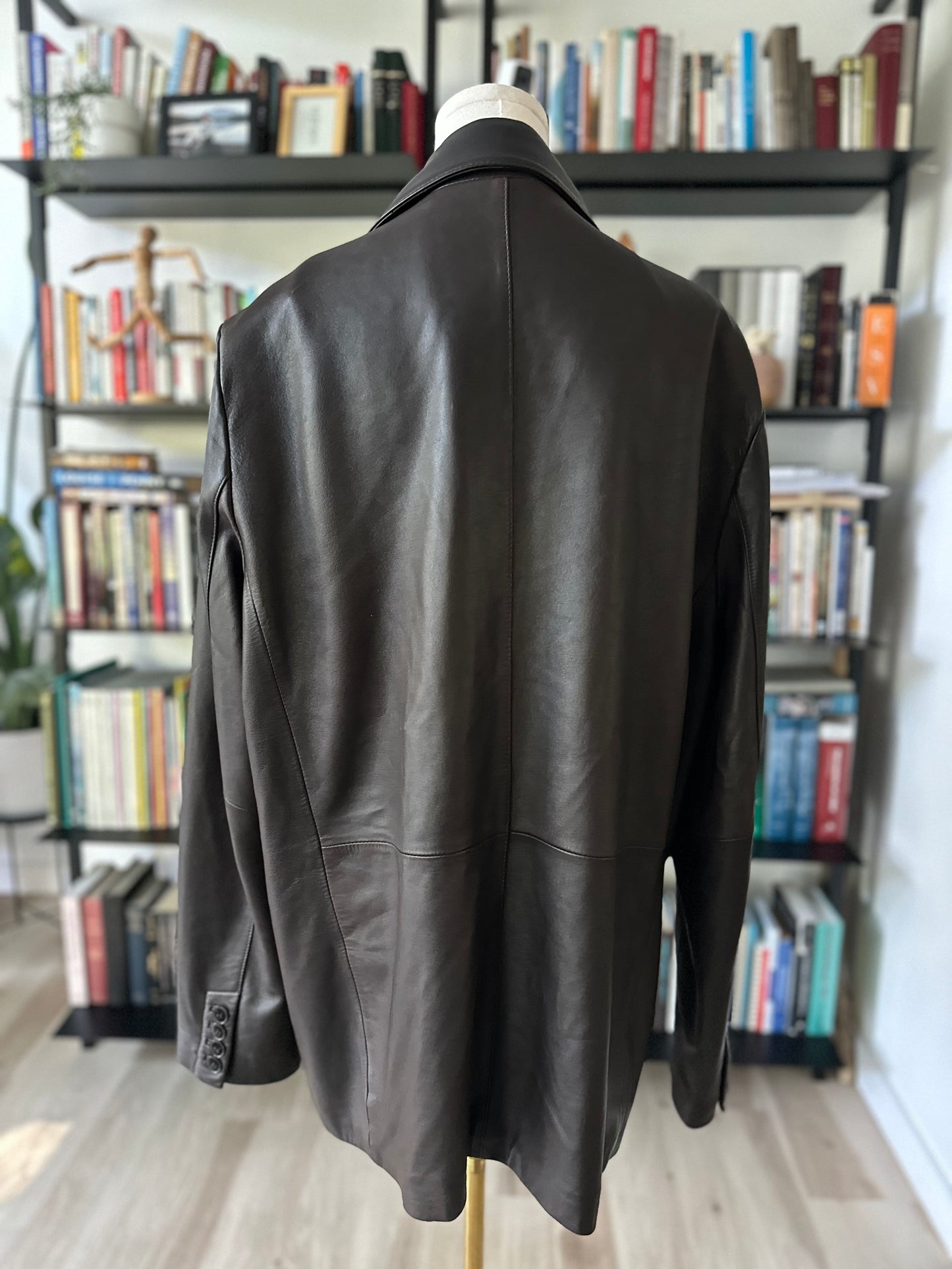 Y2K Wilson’s leather blazer in brown