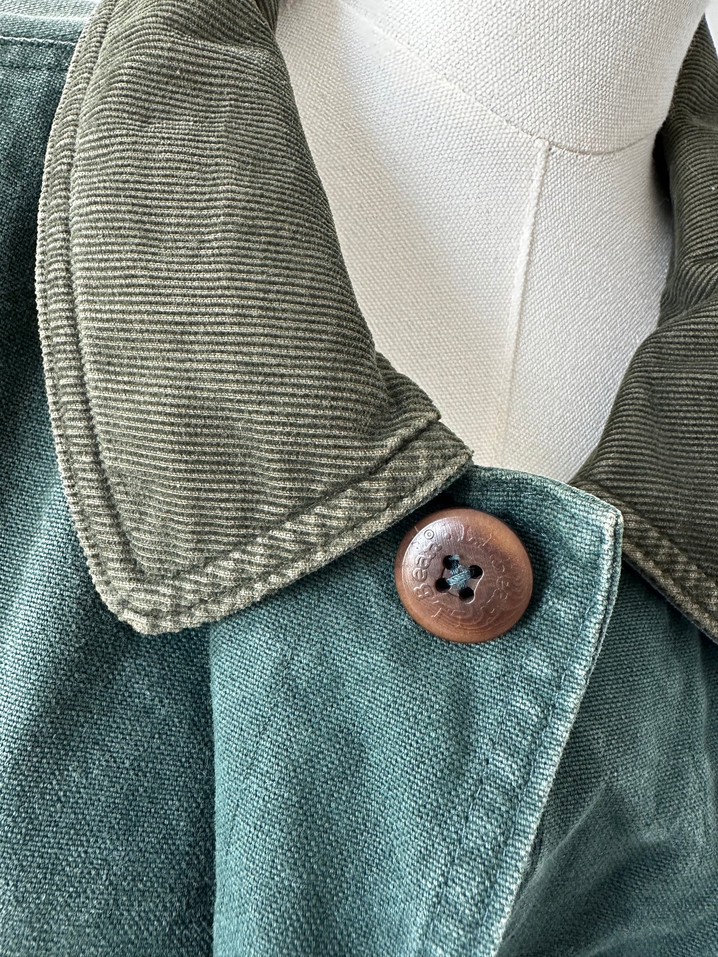 90s LL Bean green barn coat