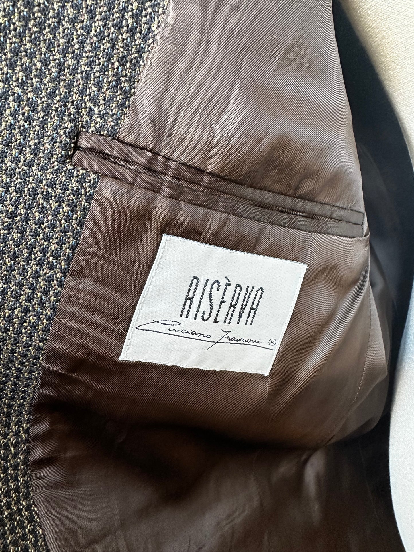 90s Resirva wool blazer. Made in Italy