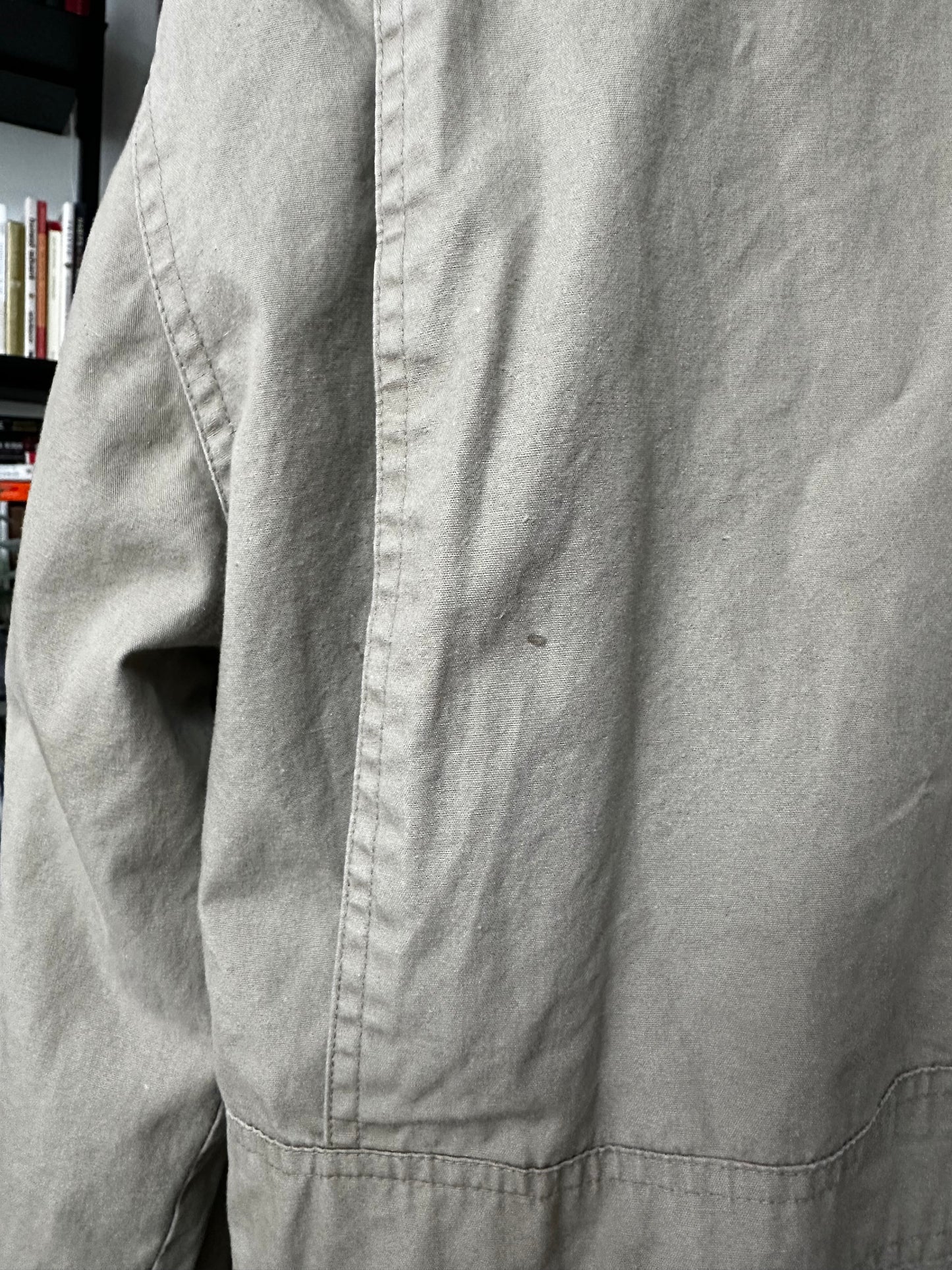 90s J.Crew khaki barn coat