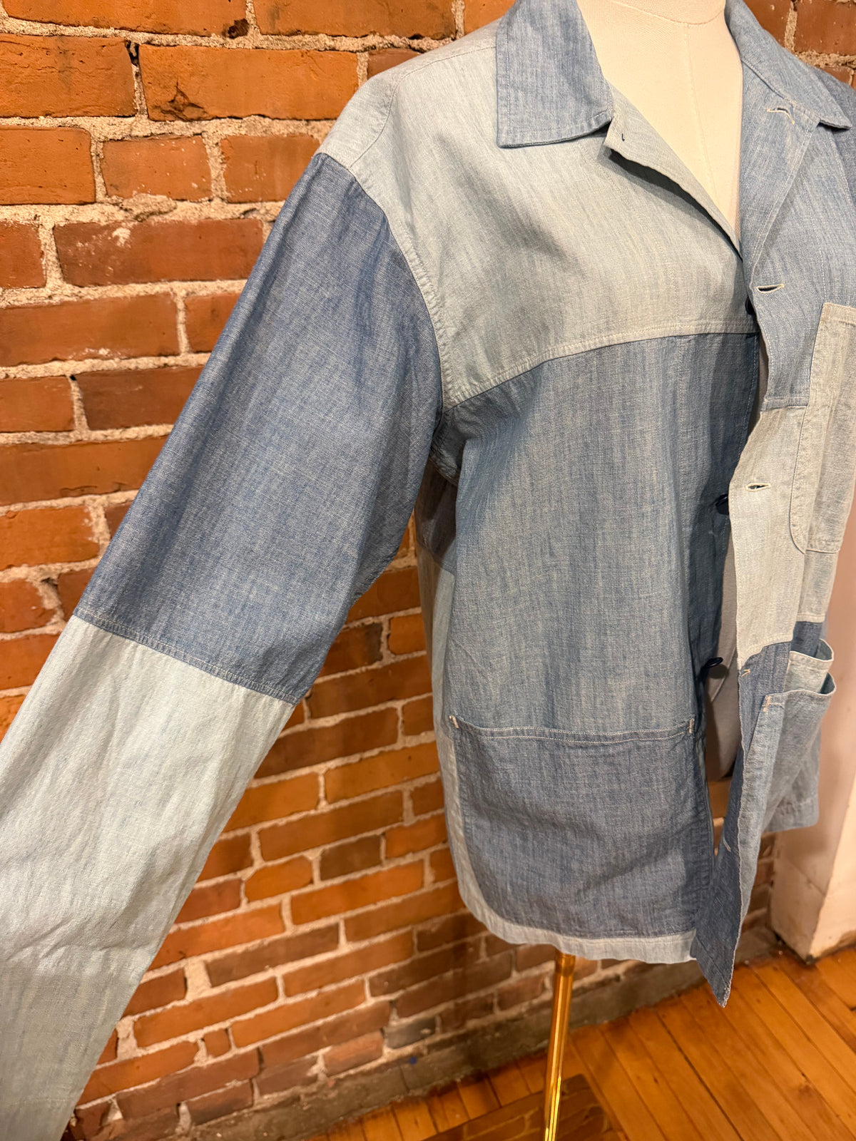 Polo Ralph Lauren light weight denim patchwork chore coats fits S-L