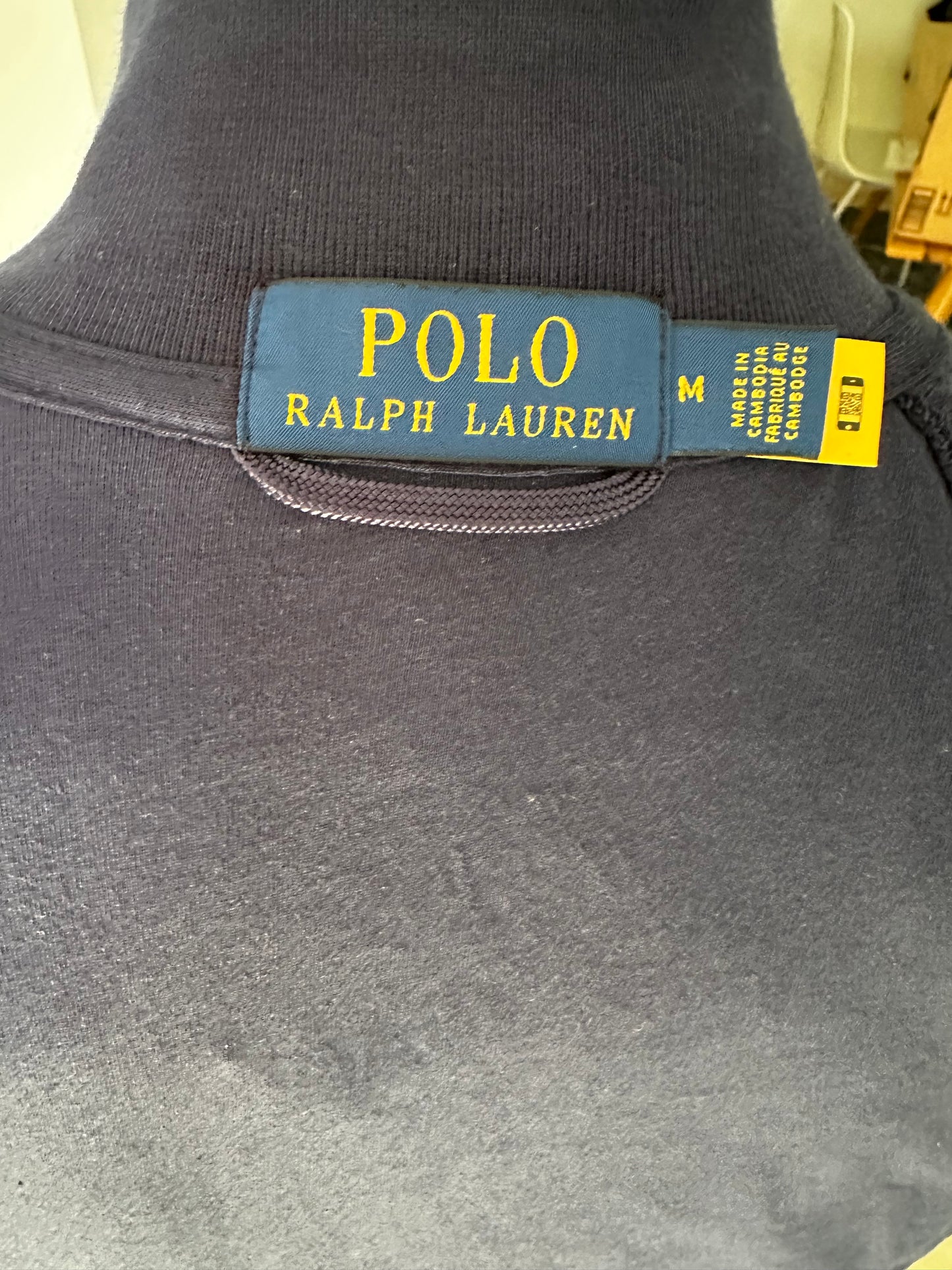 Polo Ralph Lauren Navy Triple-Pony Bomber Jacket