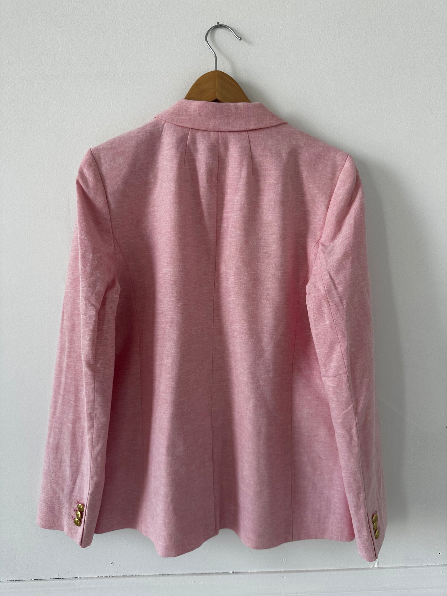 JCrew factory linen blazer. Size 12