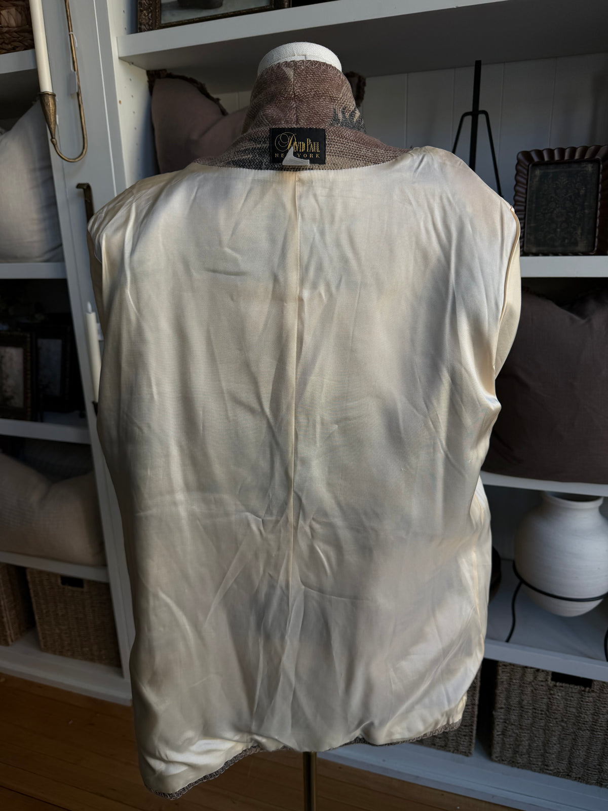 90s David Paul cotton blend blazer. Made in the USA. Fits S-L