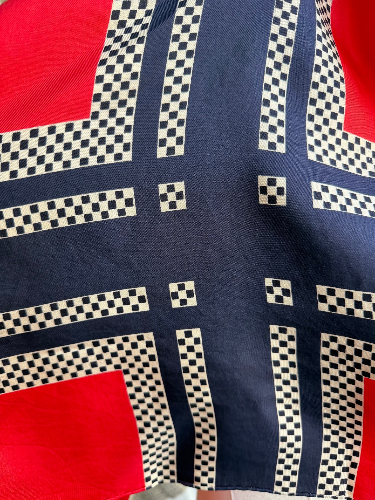 #10 Vintage Yves Saint Laurent silk scarf
