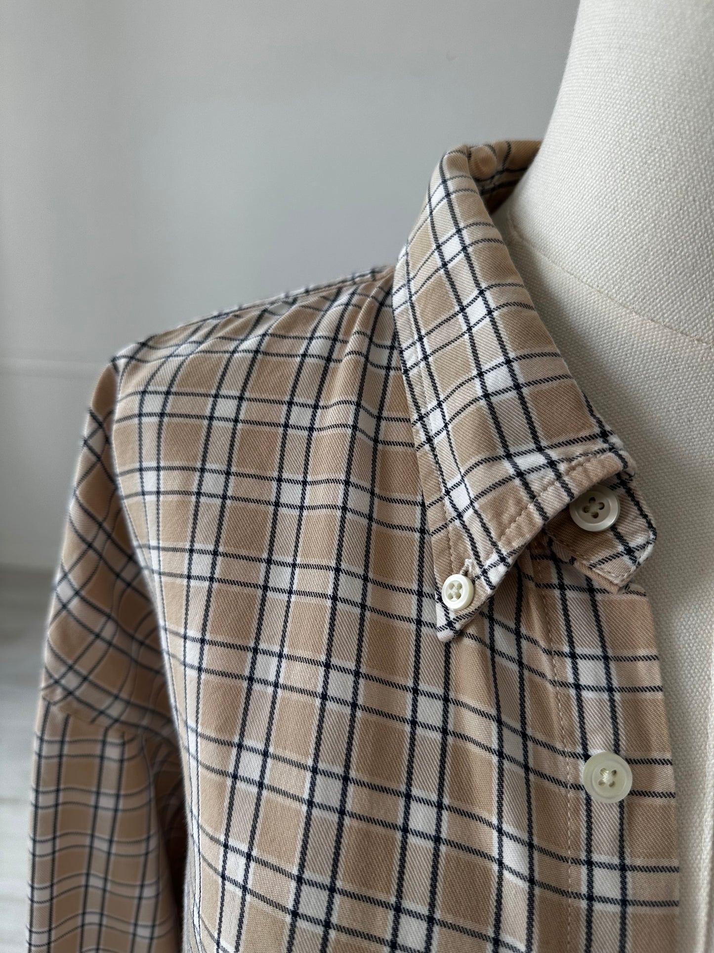 90s Gap plaid button down