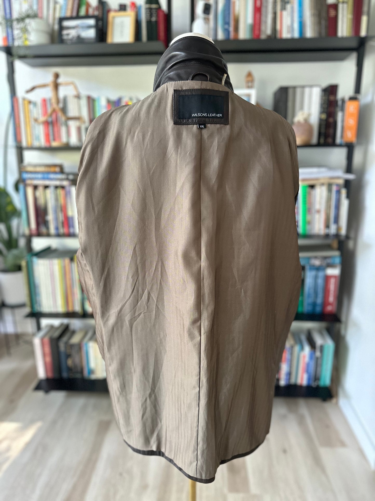 Y2K Wilson’s leather blazer in brown