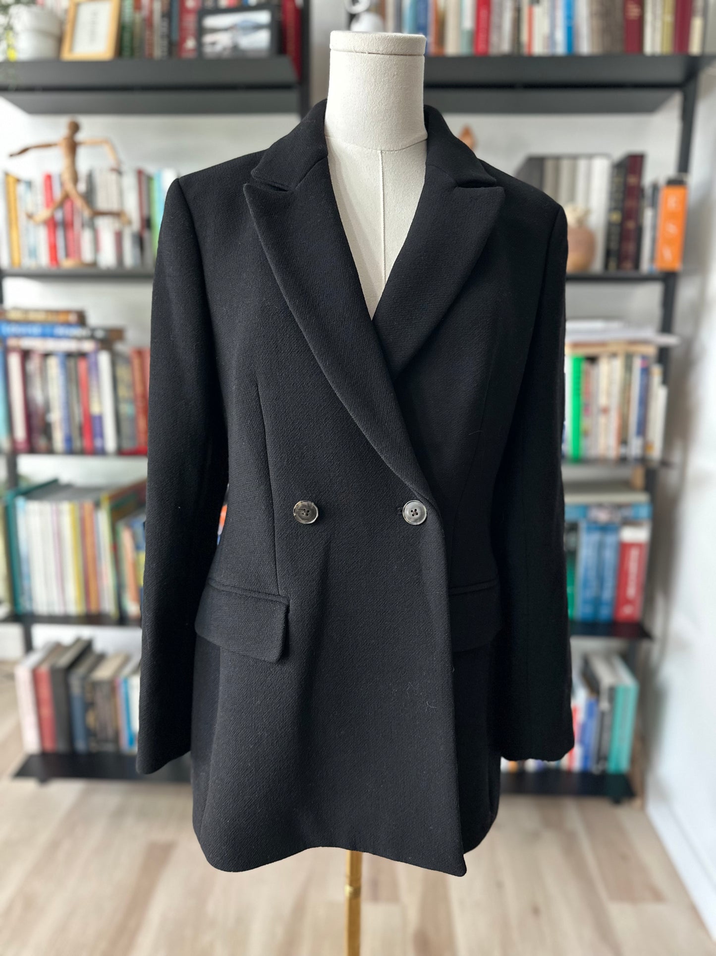 J.Crew Collection black dinner blazer. Size 8. NWT