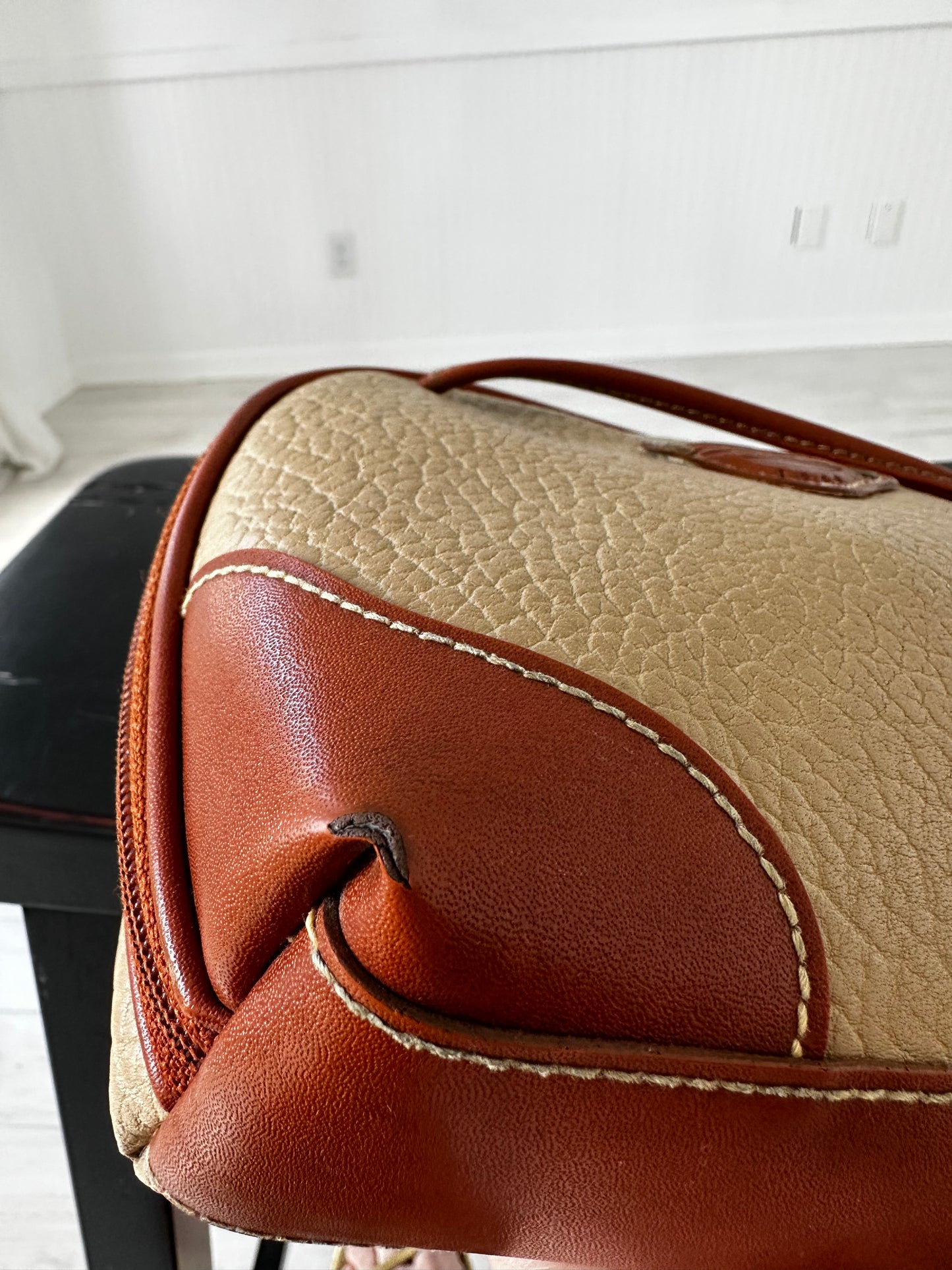 80s Esprit pebbled leather crossbody