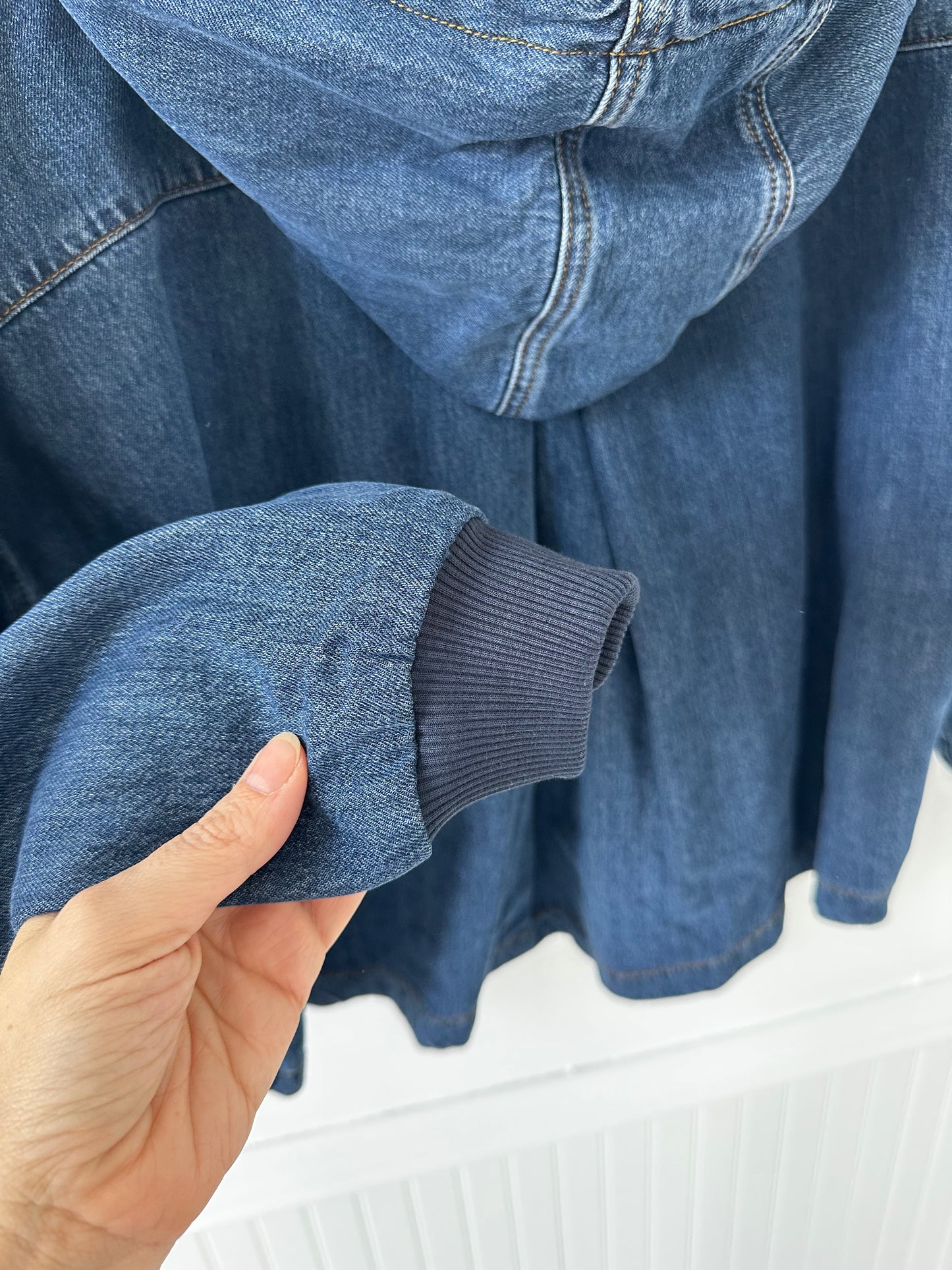 Ruti denim hoodie. Size medium
