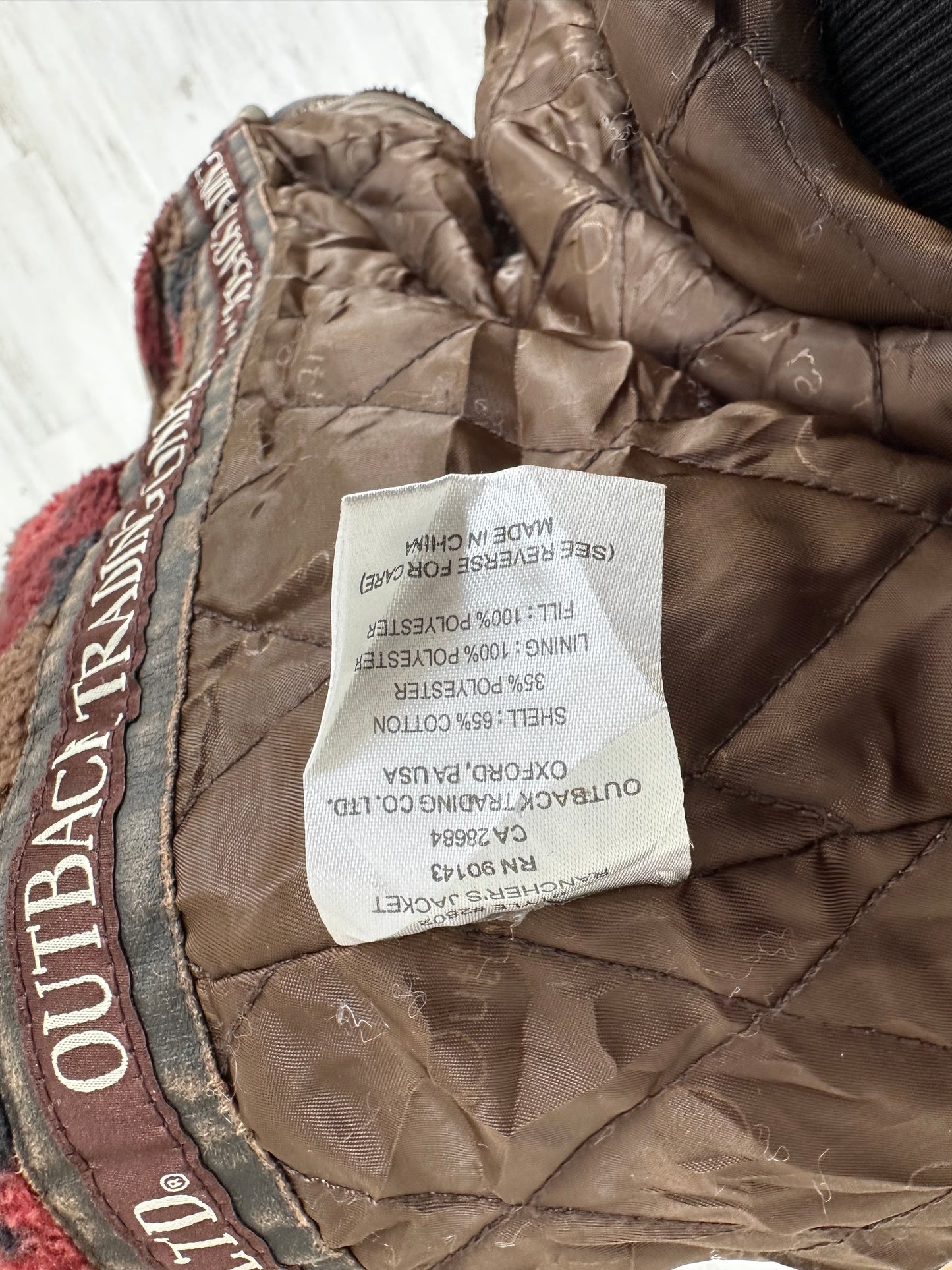 90s Outback Trading Company waxed jacket