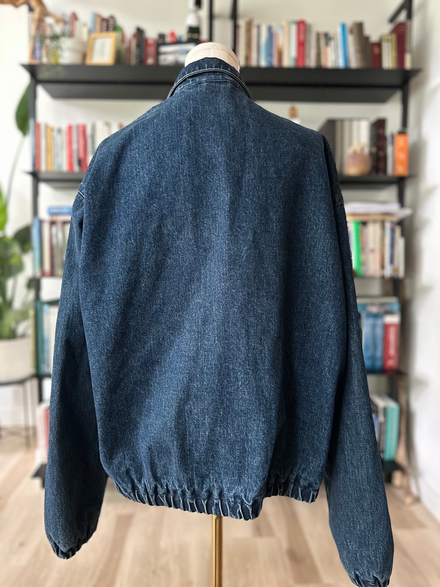 90s Polo Ralph Lauren lined denim bomber