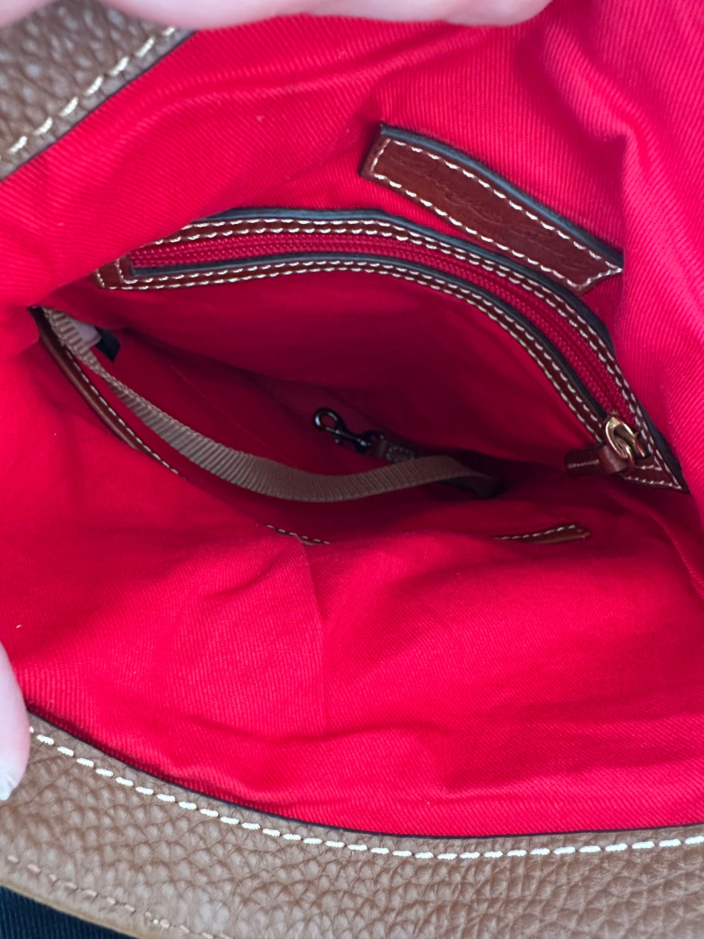 Dooney and Bourke Pebble Grain Toggle Crossbody