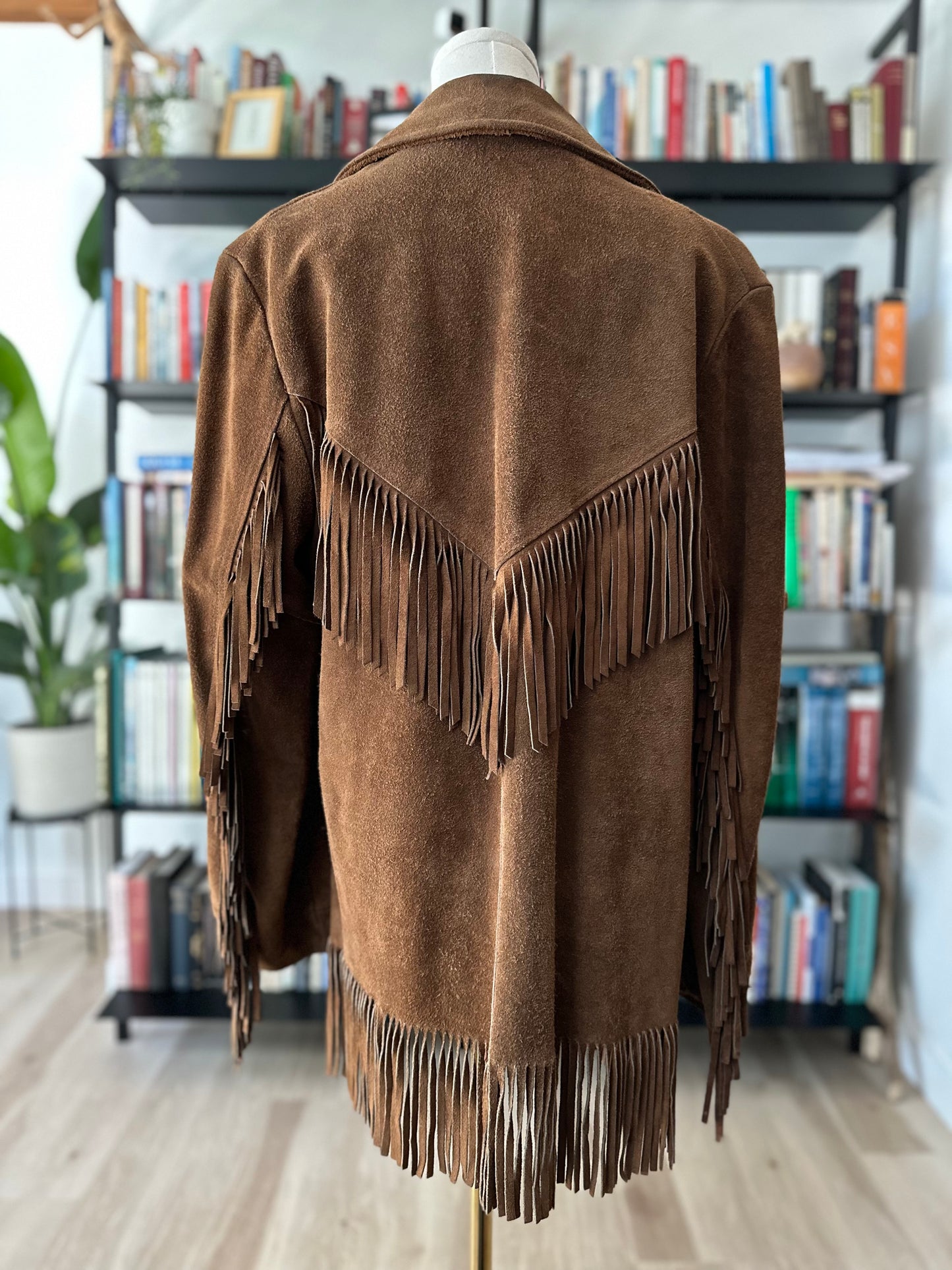 60s/70s Silton suede fringe jacket. Made in the USA