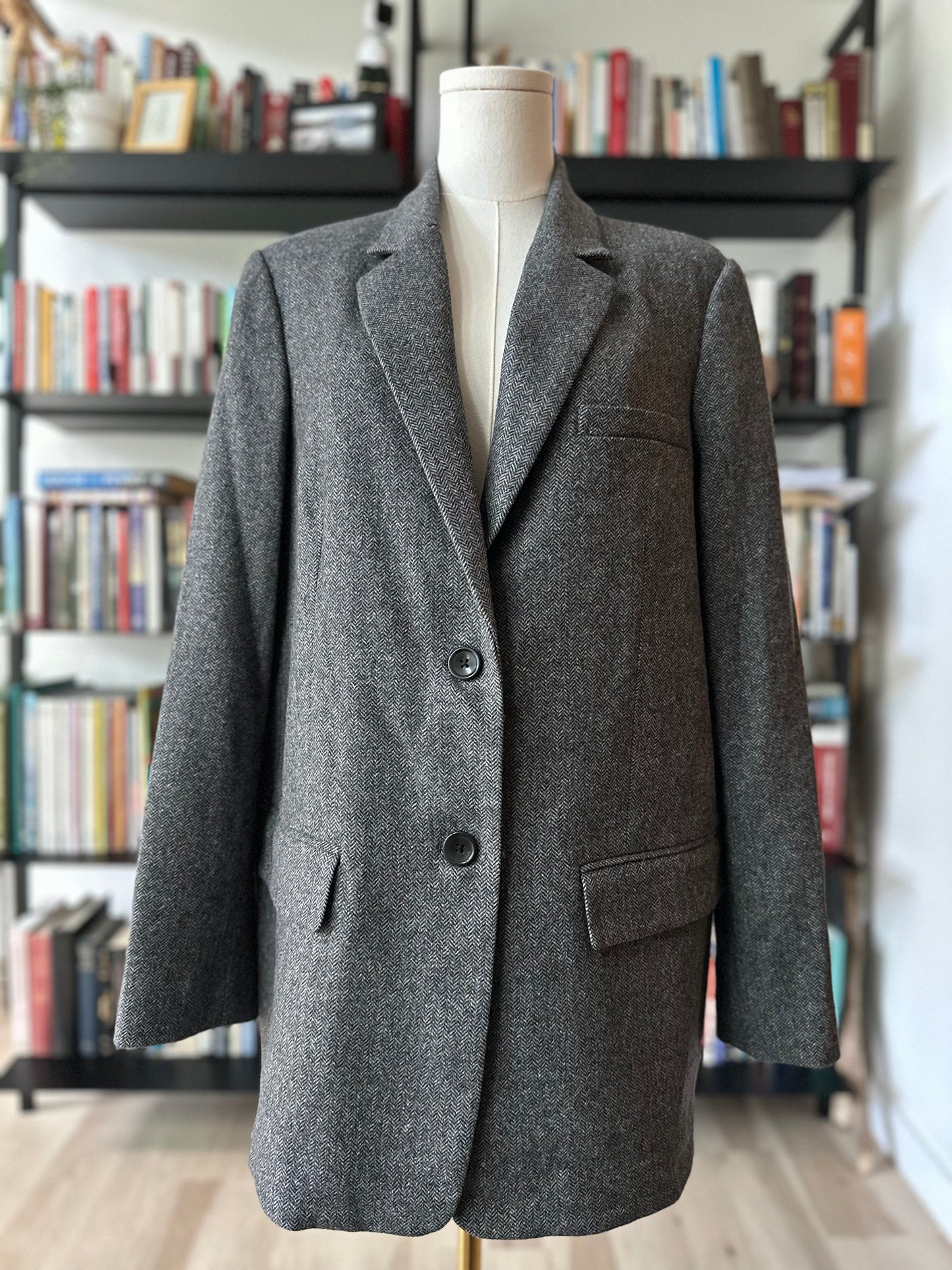 Everlane The Oversized Blazer in wool. NWOT. Size 10
