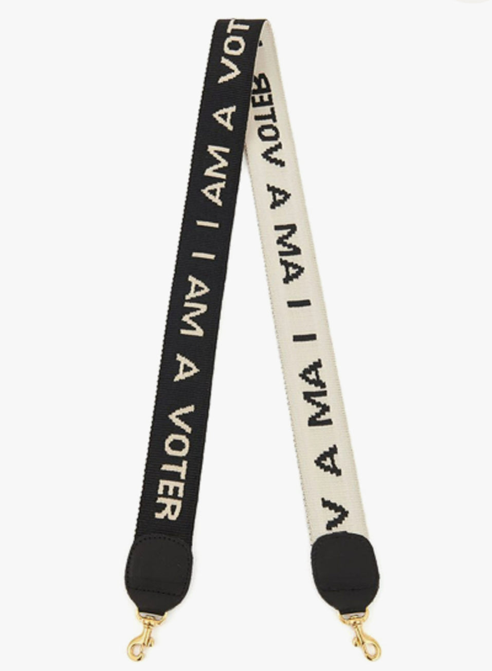 Clarev “I Am A Voter” bag strap