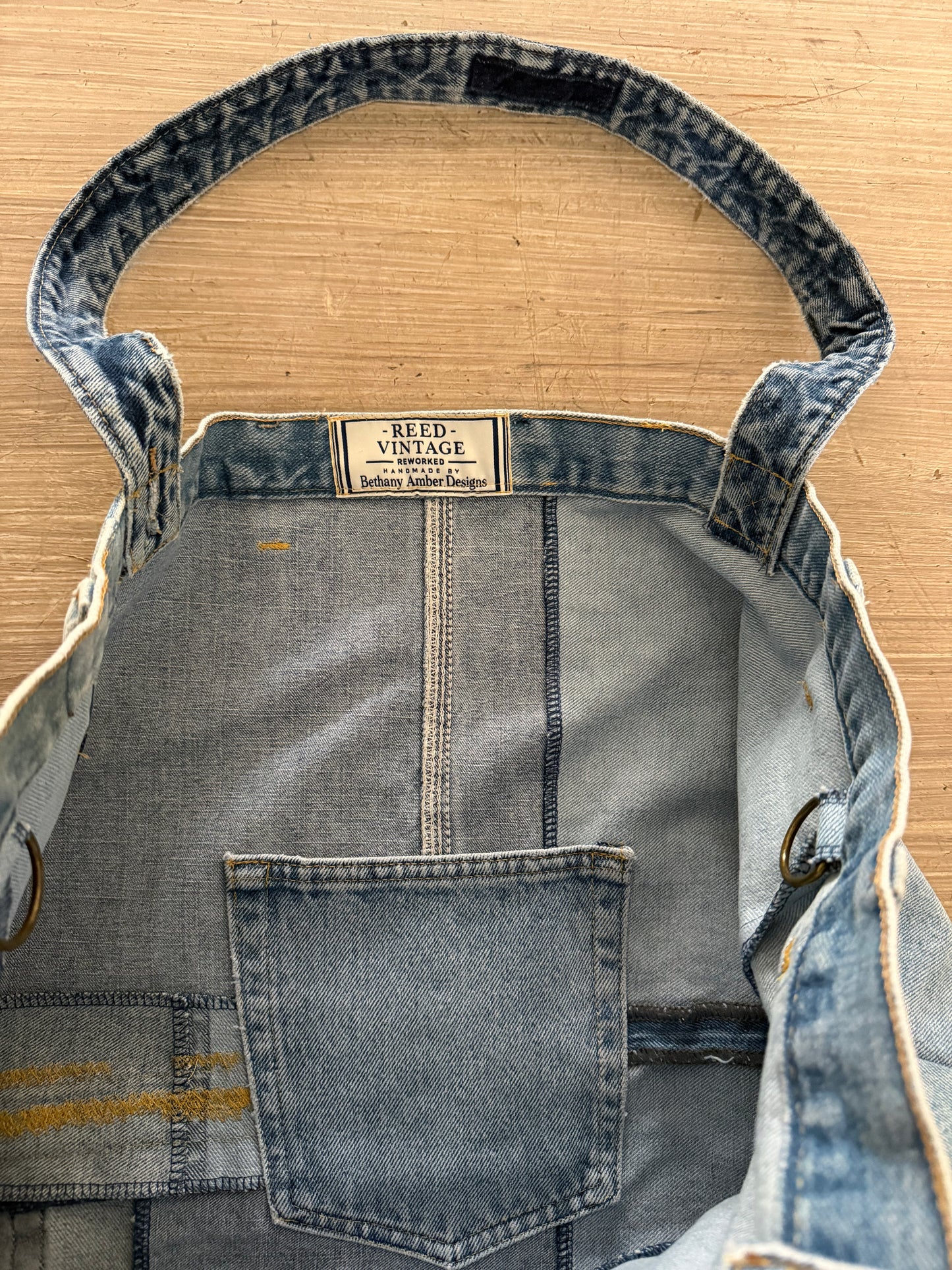 #1 Large Reworked tote