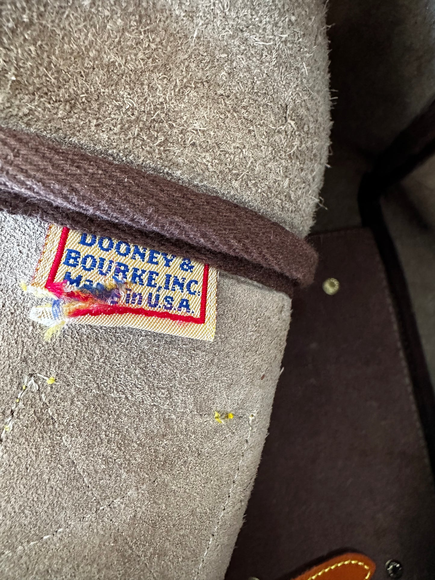 90s Dooney and Bourke tote bag