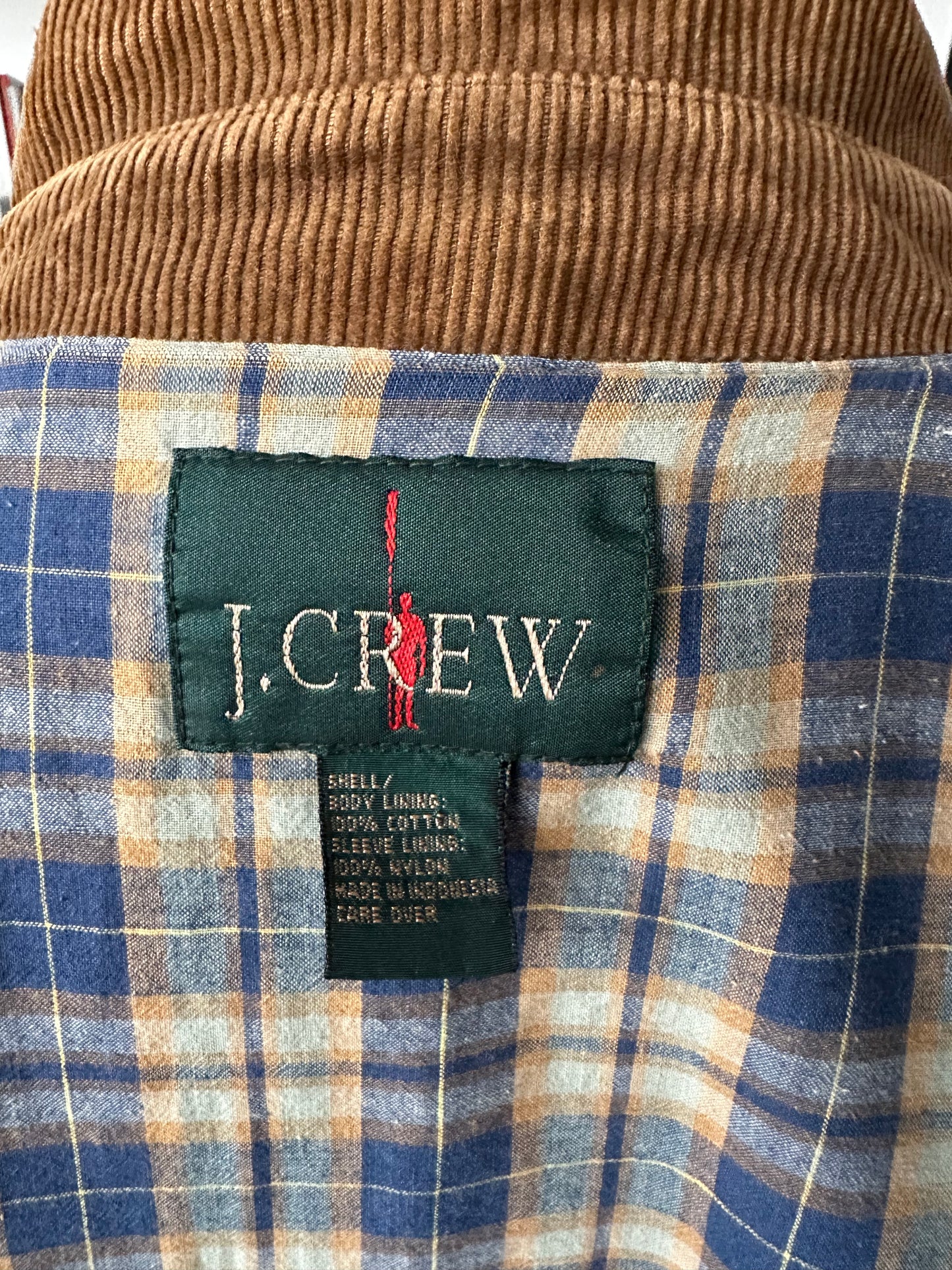 90s J.Crew khaki barn coat