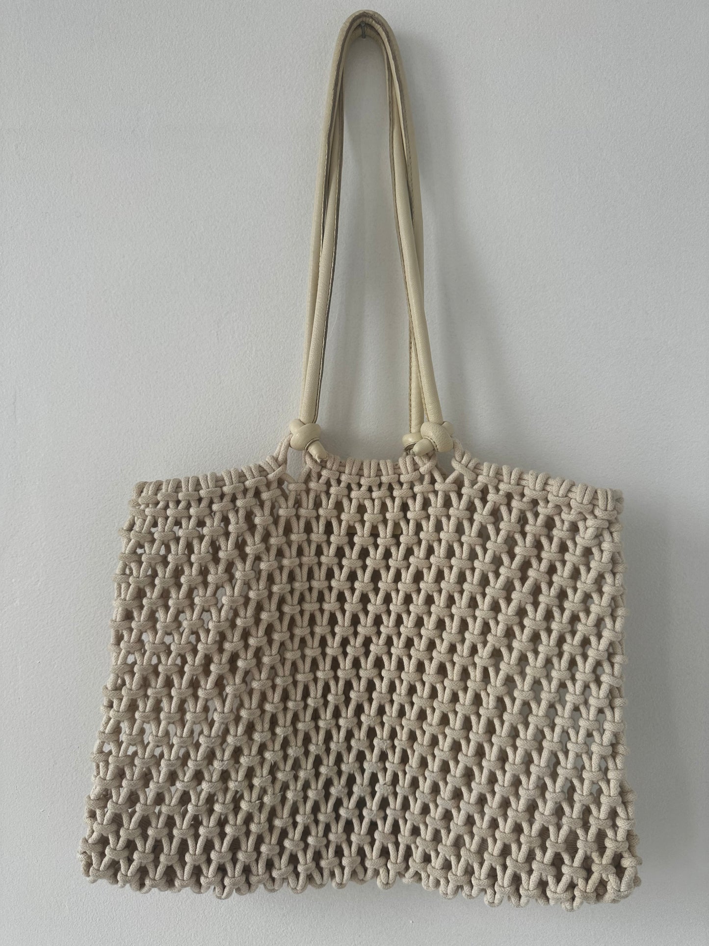 Clare V Sandy tote in natural