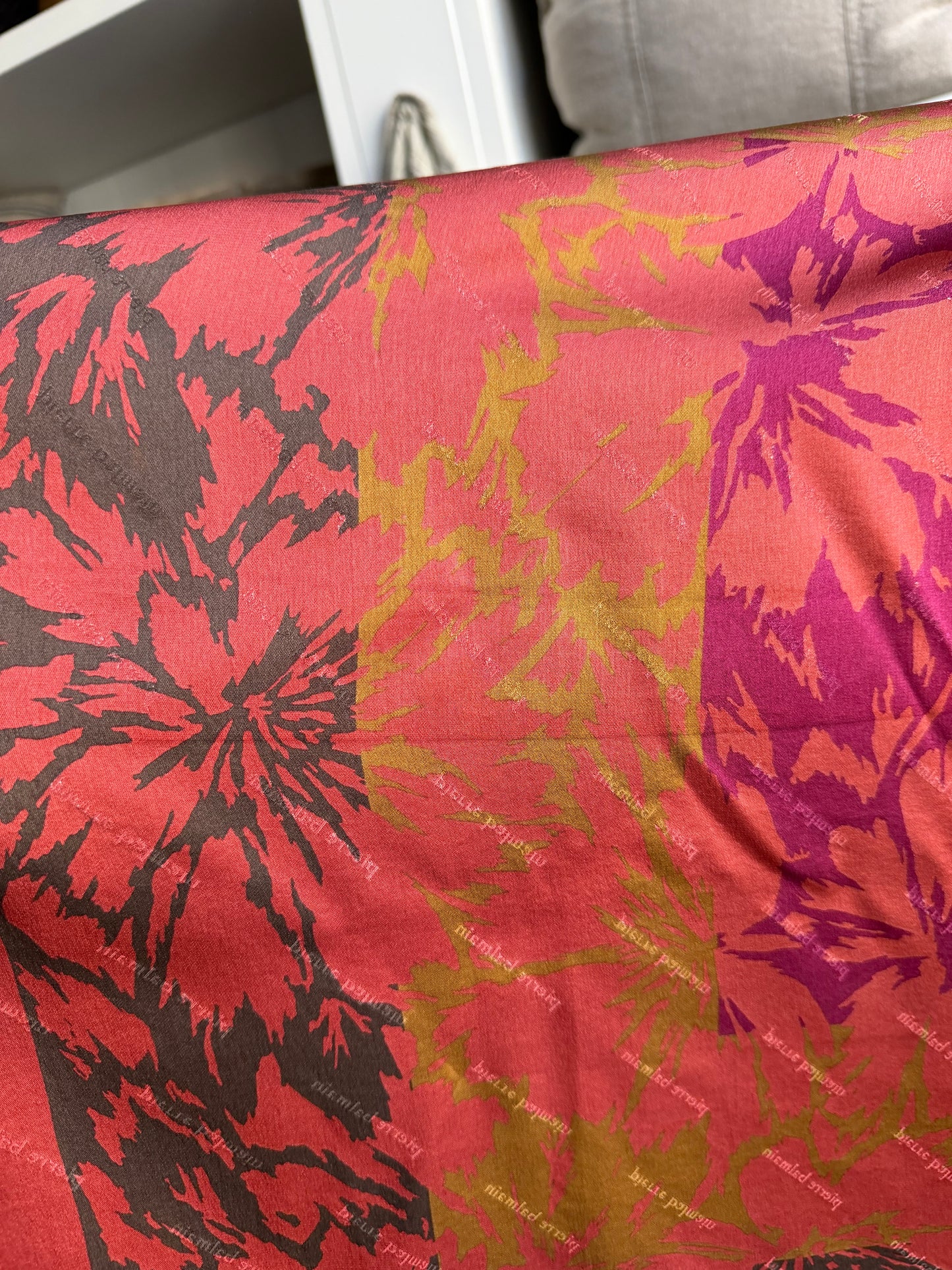 #6 Vintage Pierre Balmain silk scarf